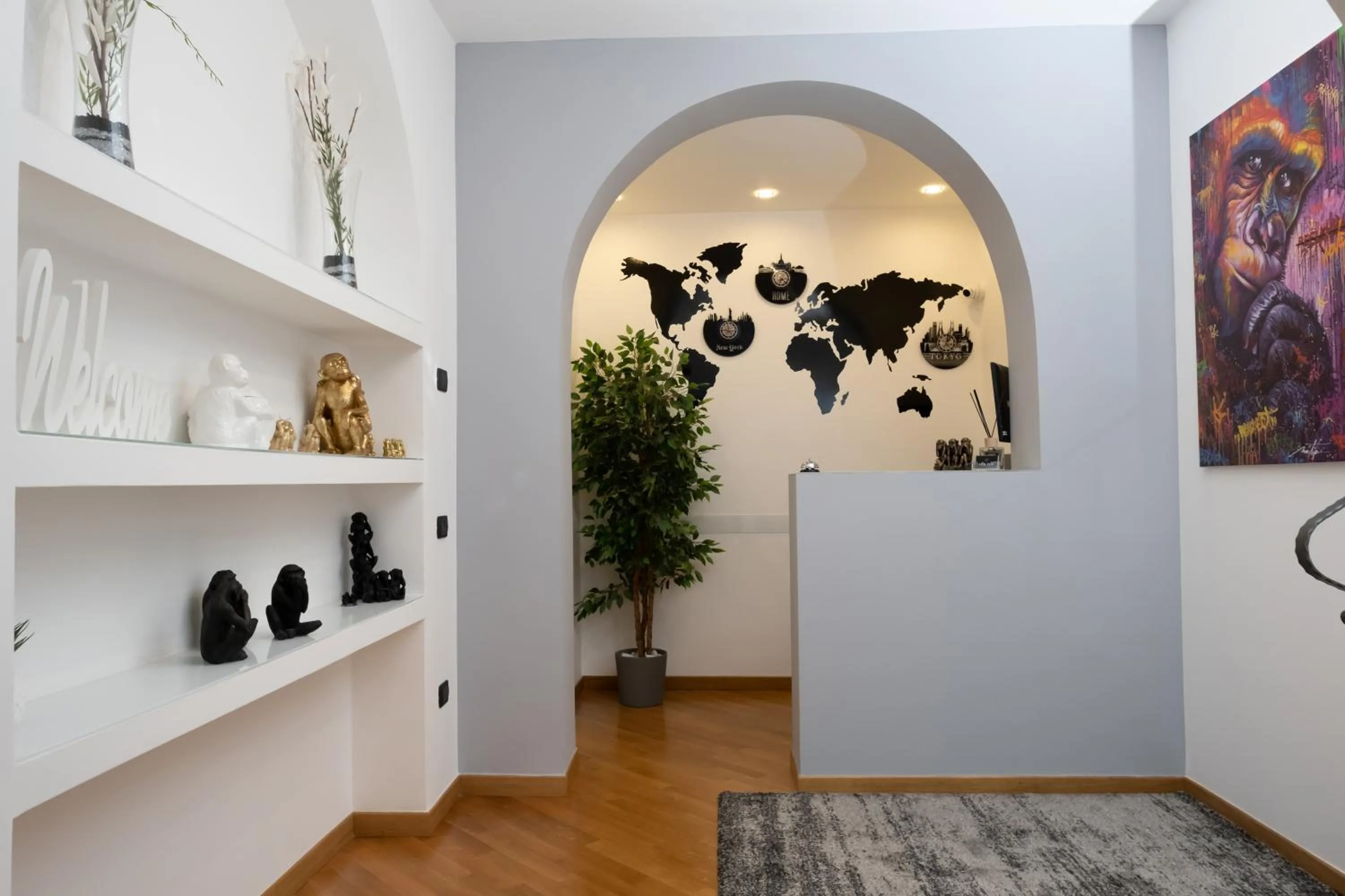 Lobby or reception in Villa Rufo