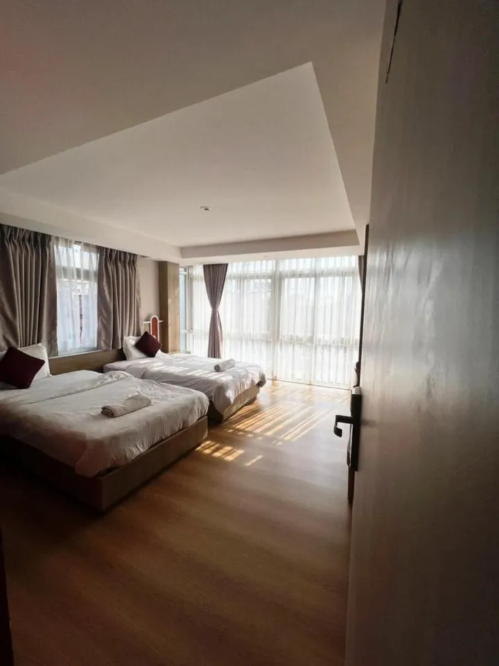 Bed in Hotel Yambu kathmandu