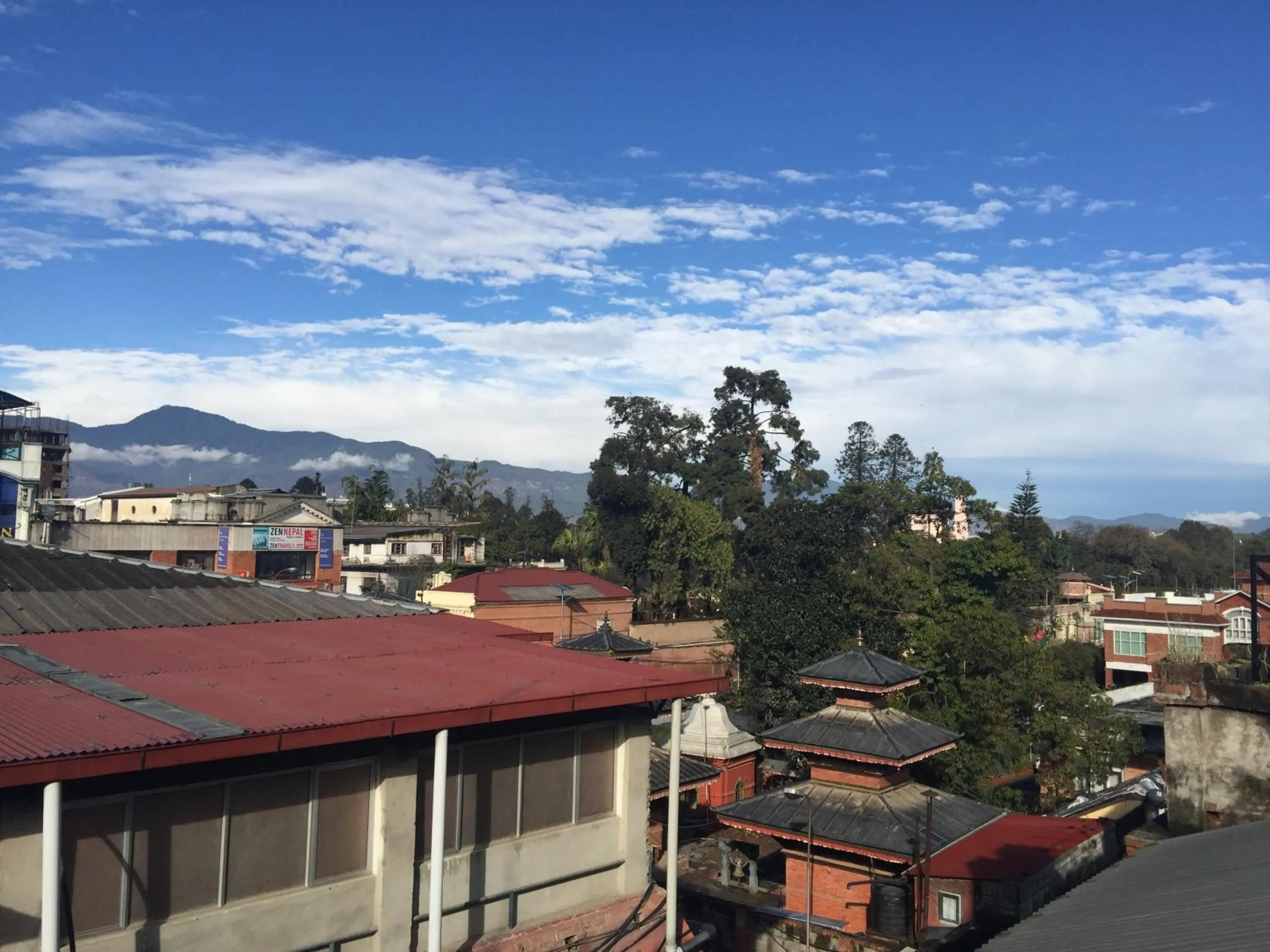 Bird's eye view in Shangrila Boutique Hotel