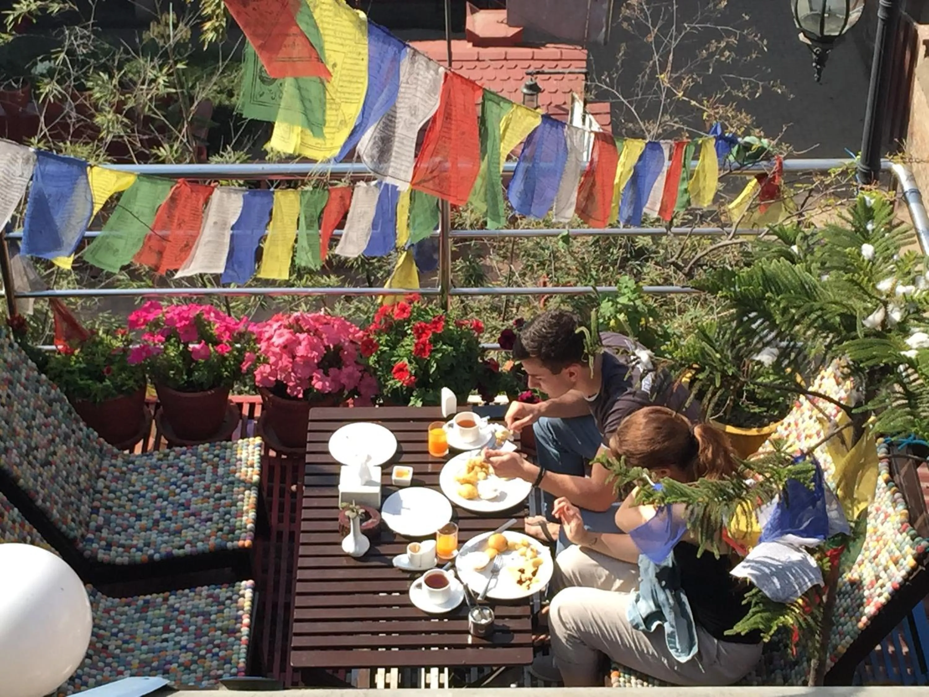 Balcony/Terrace in Shangrila Boutique Hotel