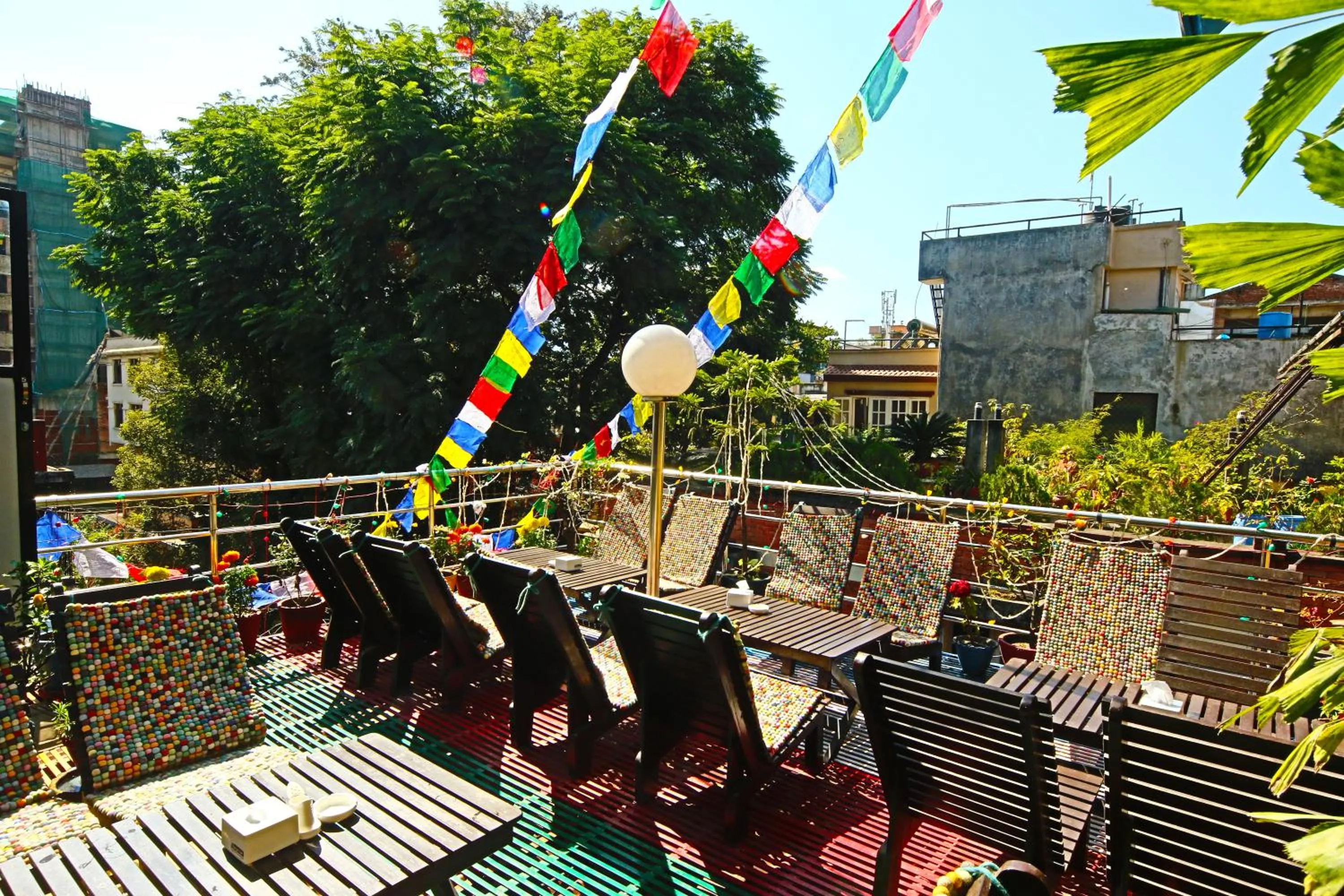 Balcony/Terrace in Shangrila Boutique Hotel