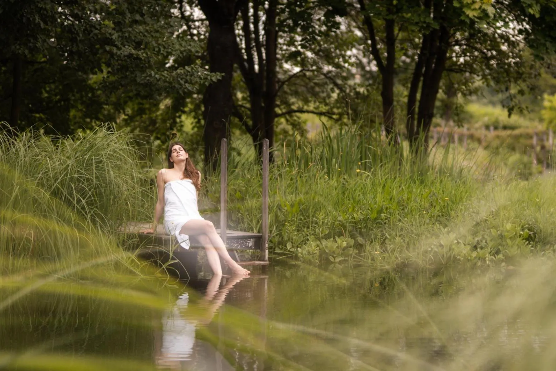 Garden in Hotel Sturm Bio- & Wellnesshotel in der Rhön