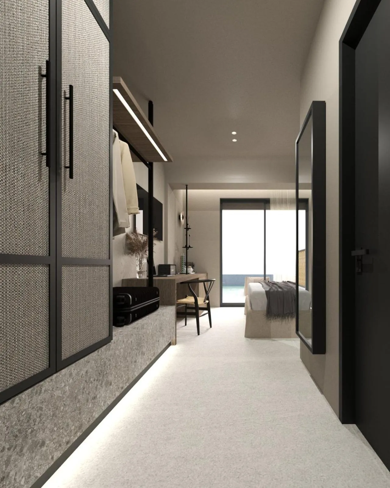 Photo of the whole room in Scarabeo Suites & Villas Parga