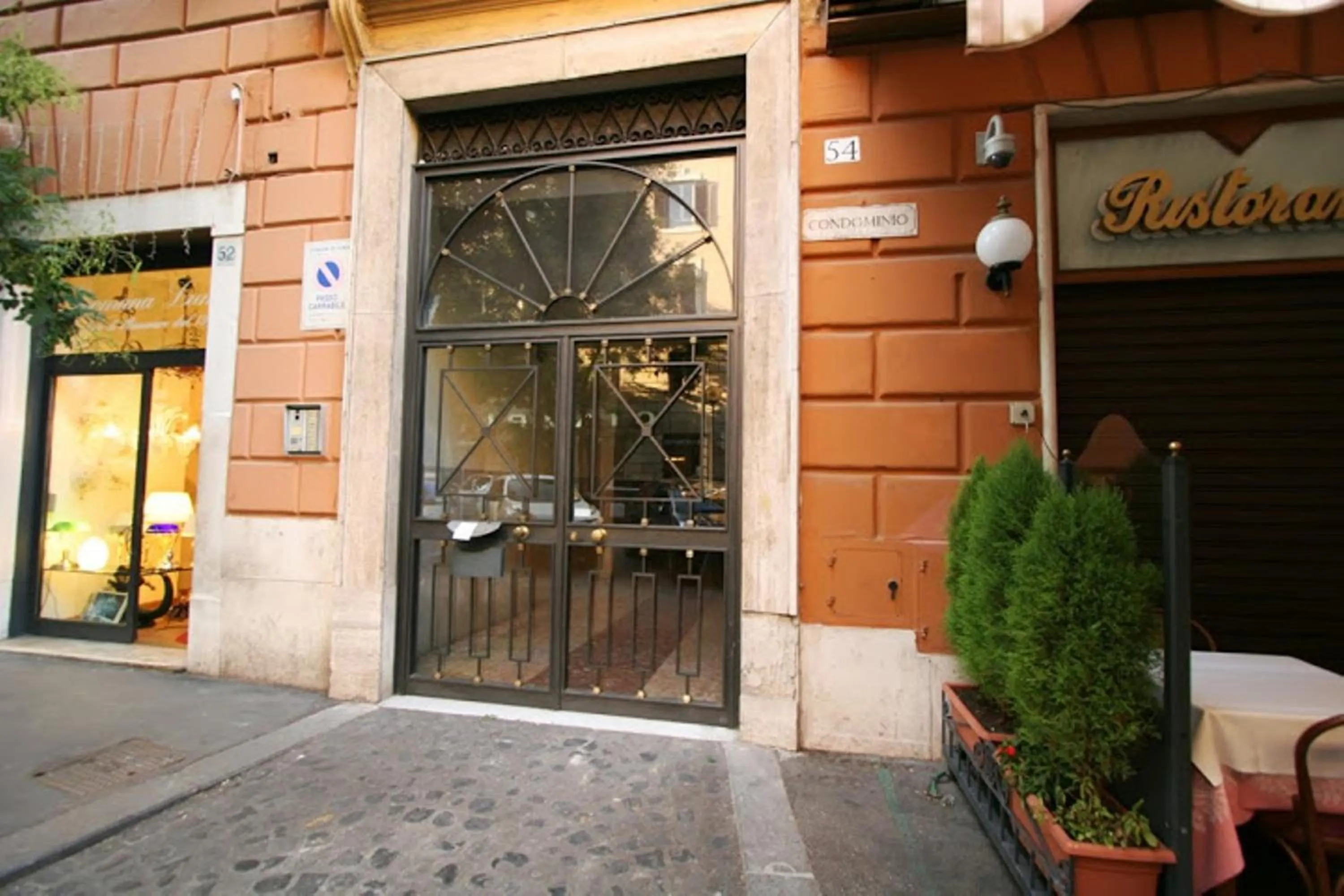 Facade/entrance in San Peter Angels