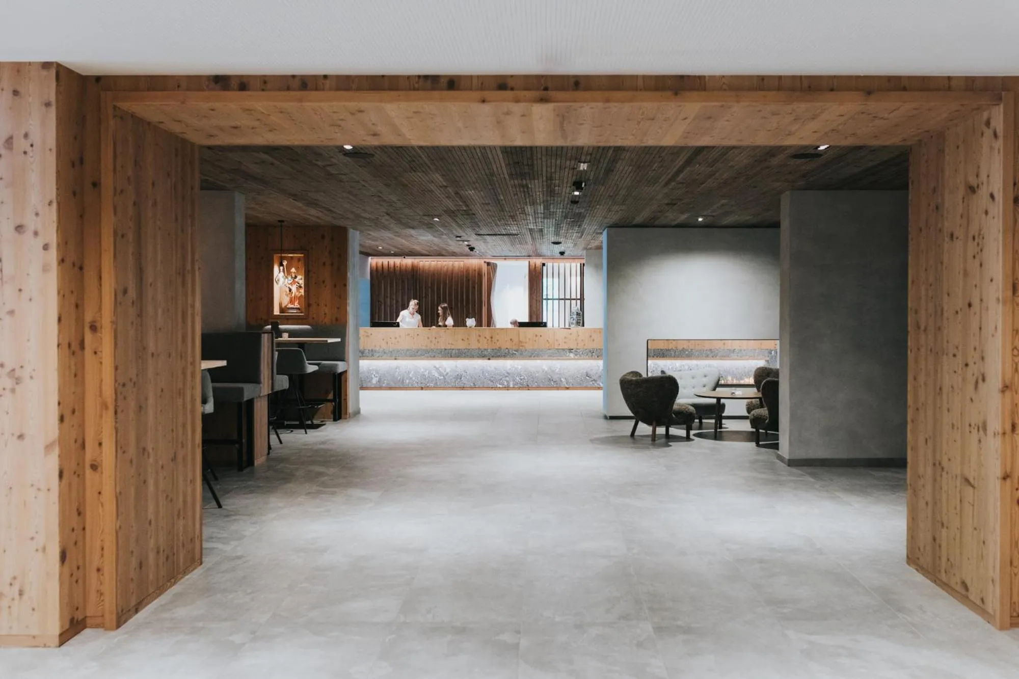 Lobby or reception in Hotel Tauernhof