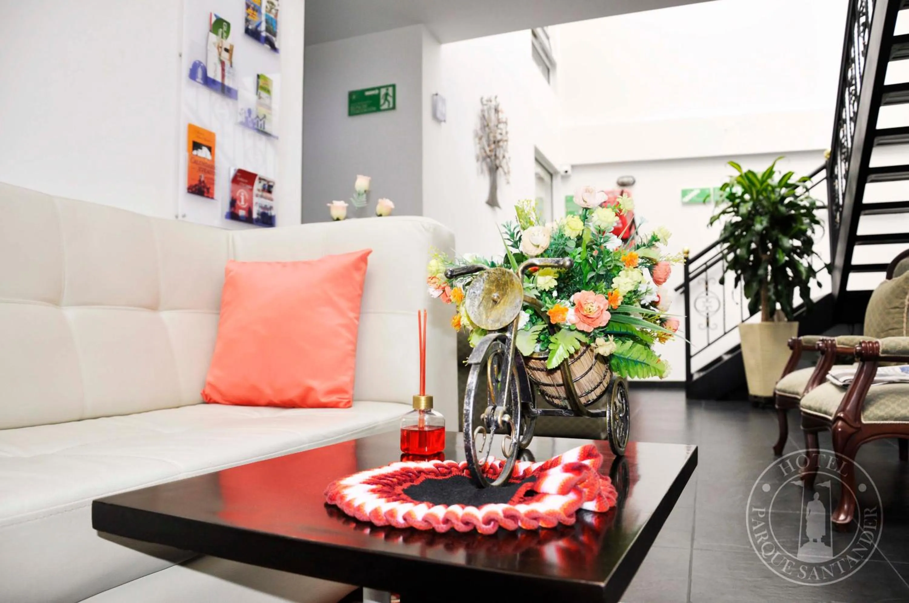 Living room in Hotel Parque Santander Tunja