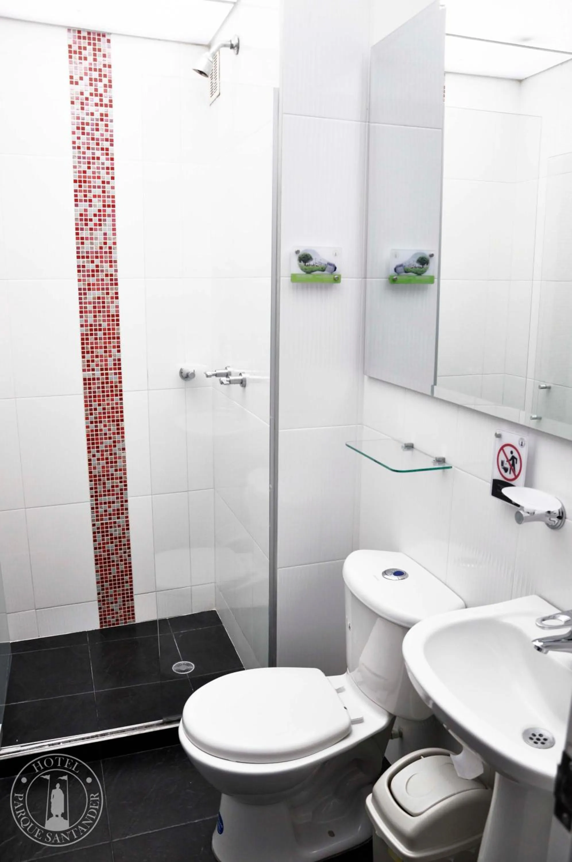Bathroom in Hotel Parque Santander Tunja