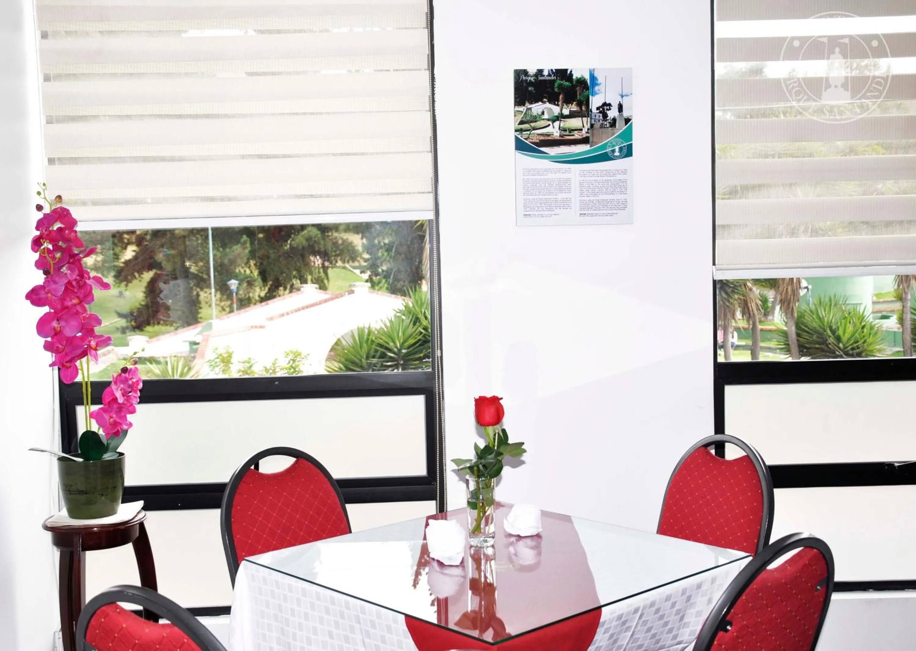 Restaurant/places to eat in Hotel Parque Santander Tunja