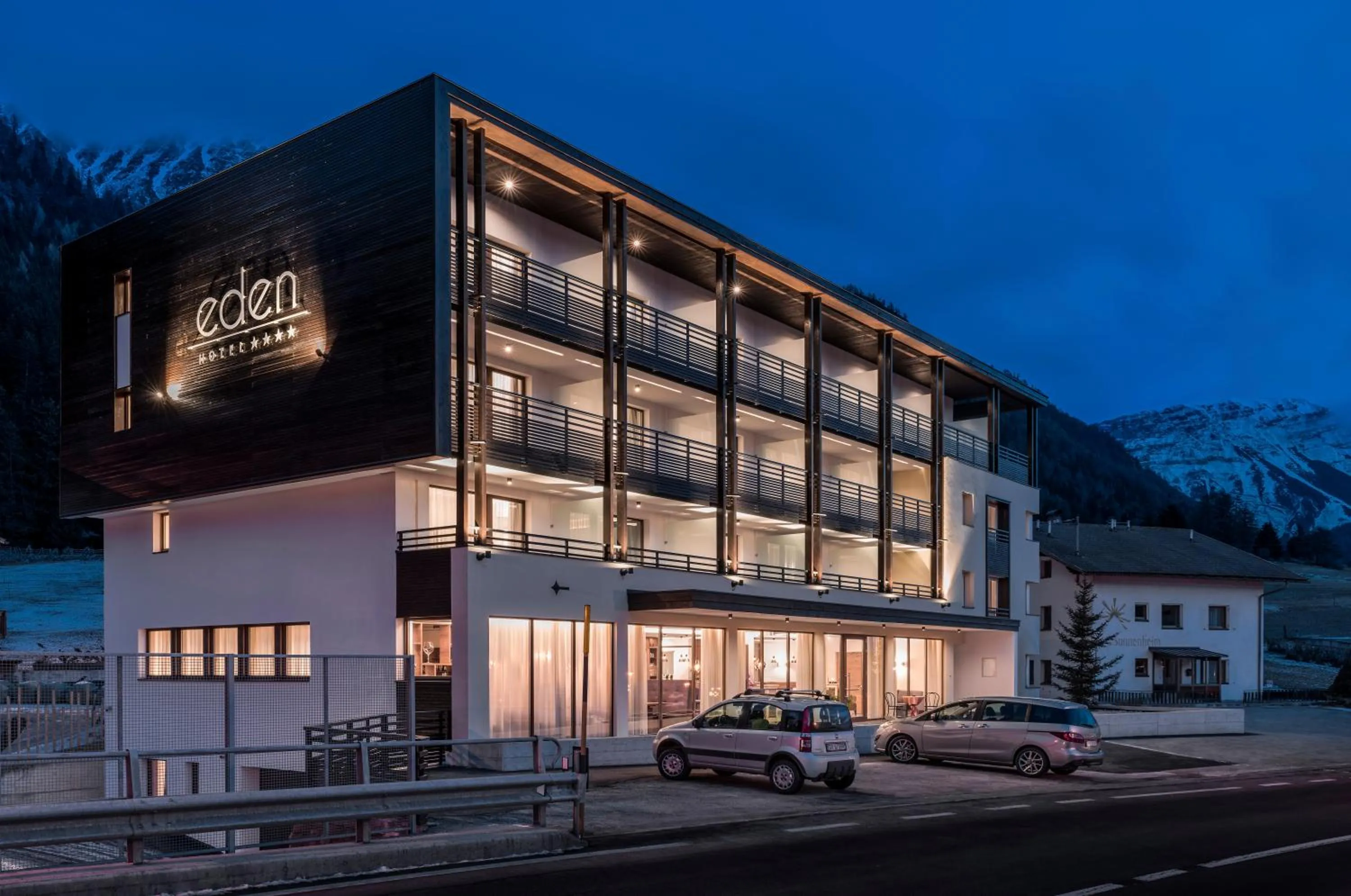 Facade/entrance in Eden Boutique Hotel