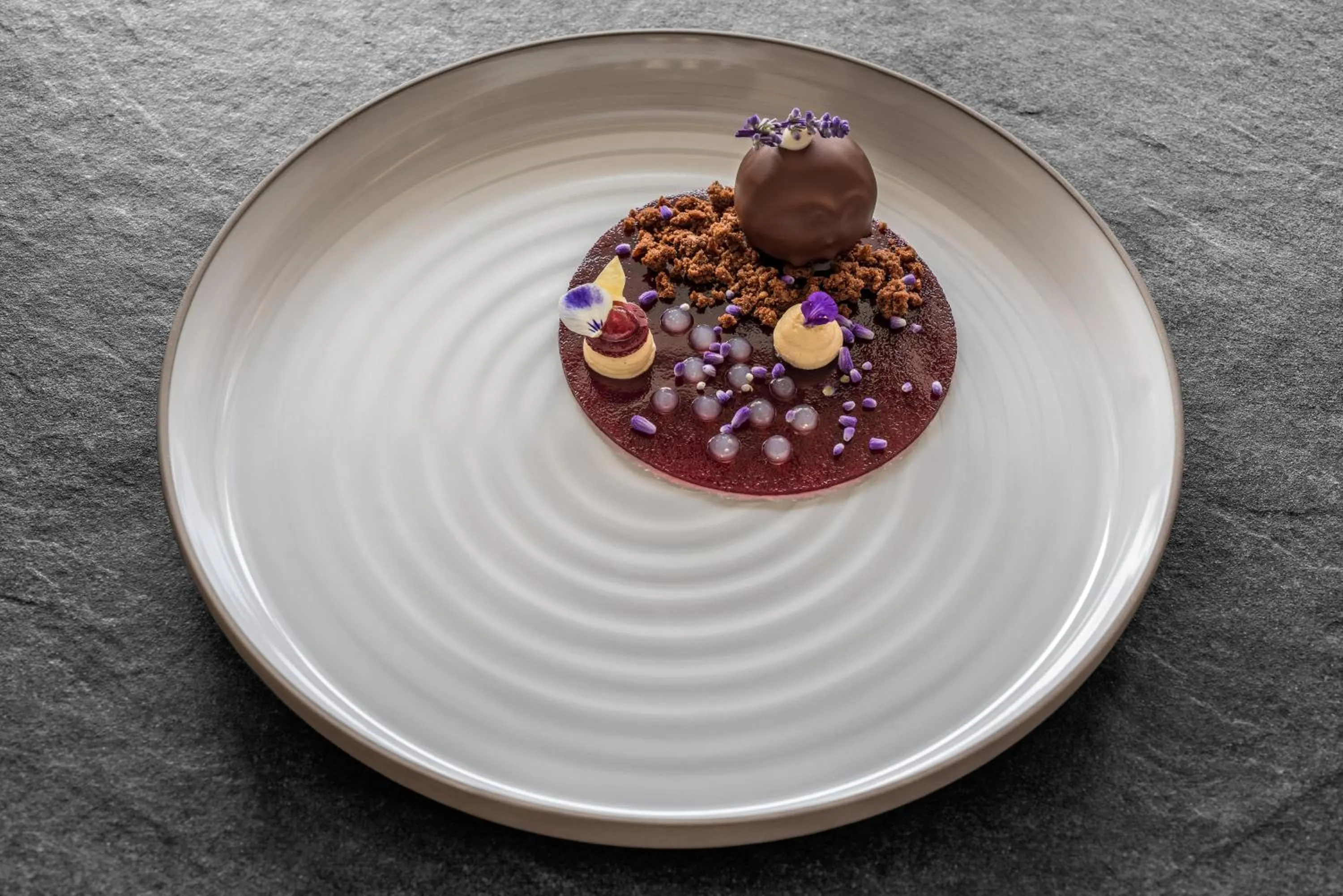 Food close-up in Eden Boutique Hotel