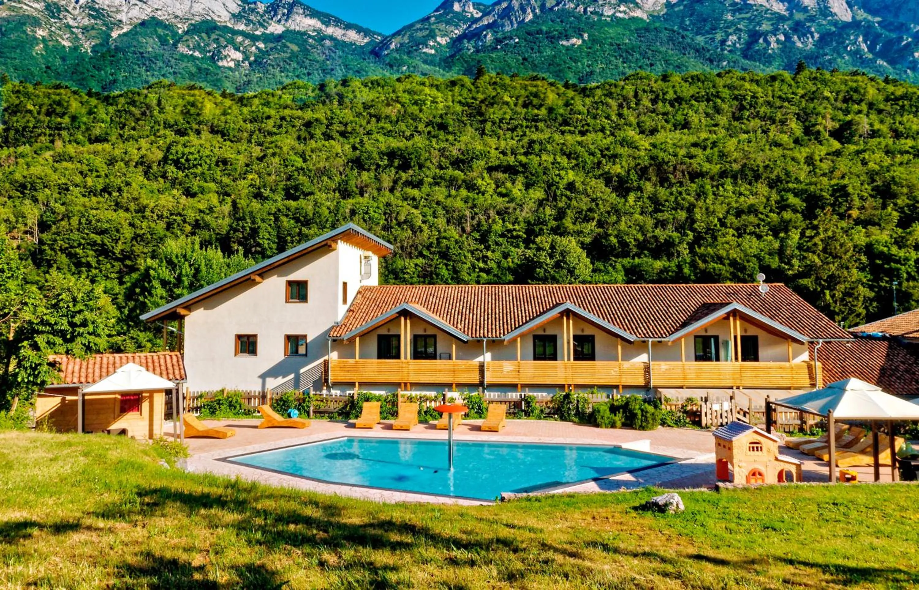 Garden in RTA Hotel Le Vallene