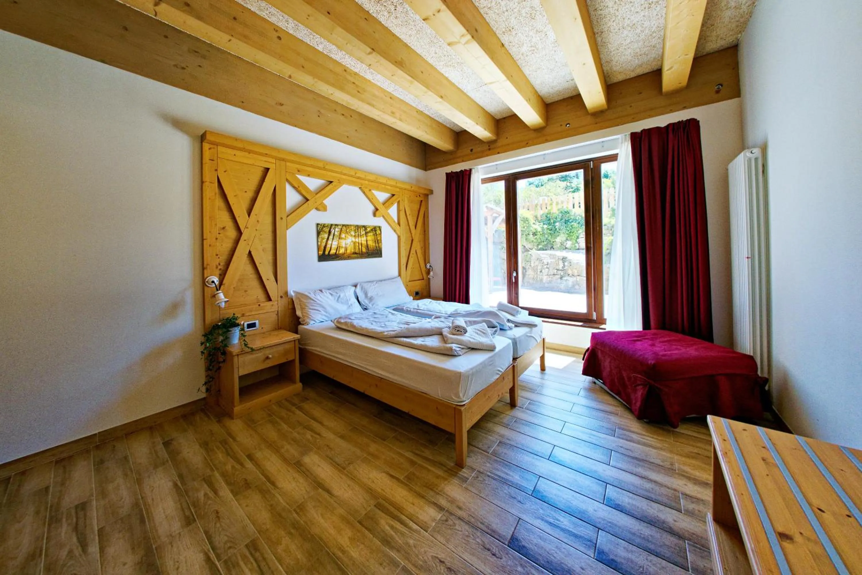 Bed in RTA Hotel Le Vallene