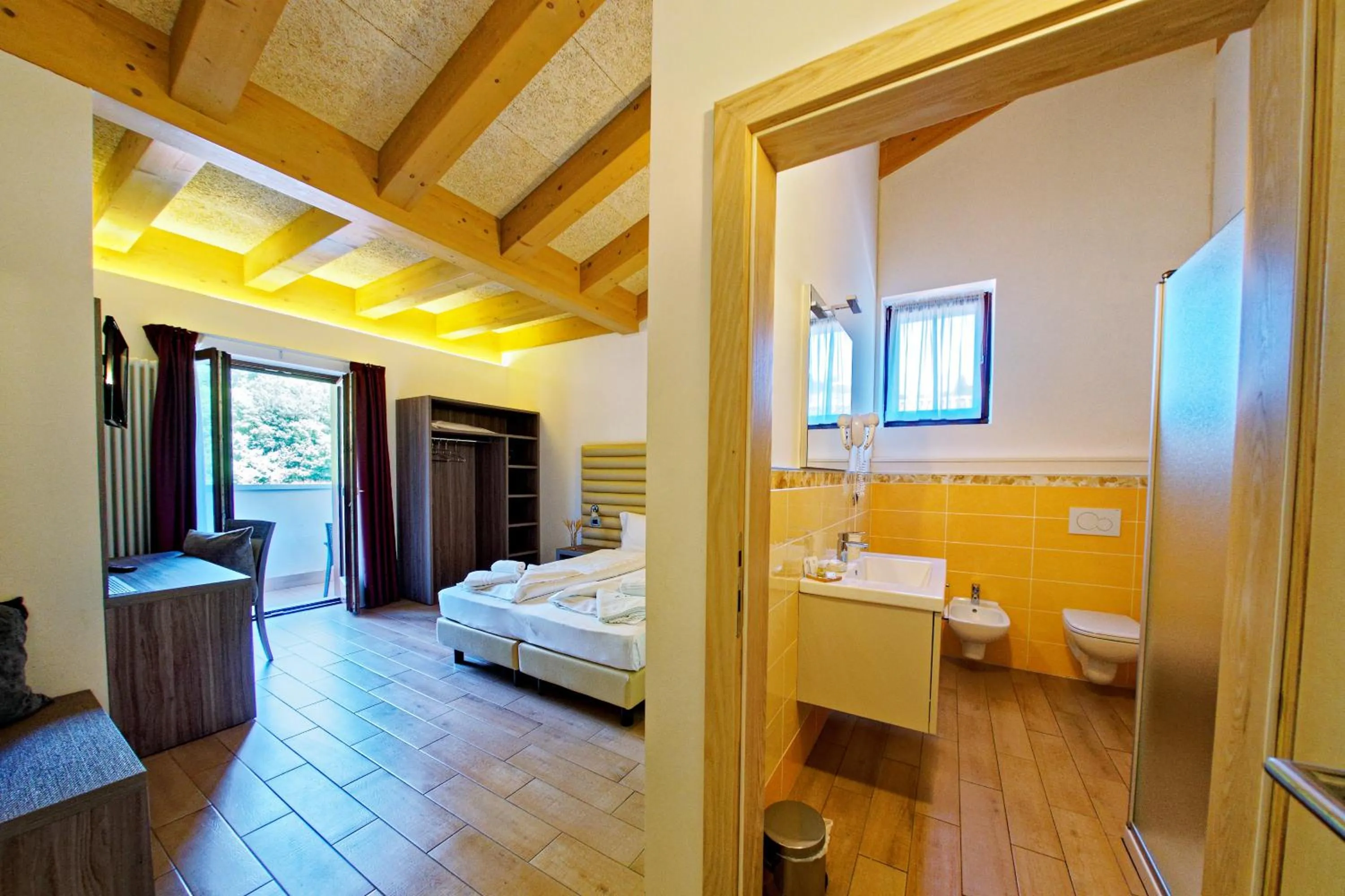 Bed in RTA Hotel Le Vallene