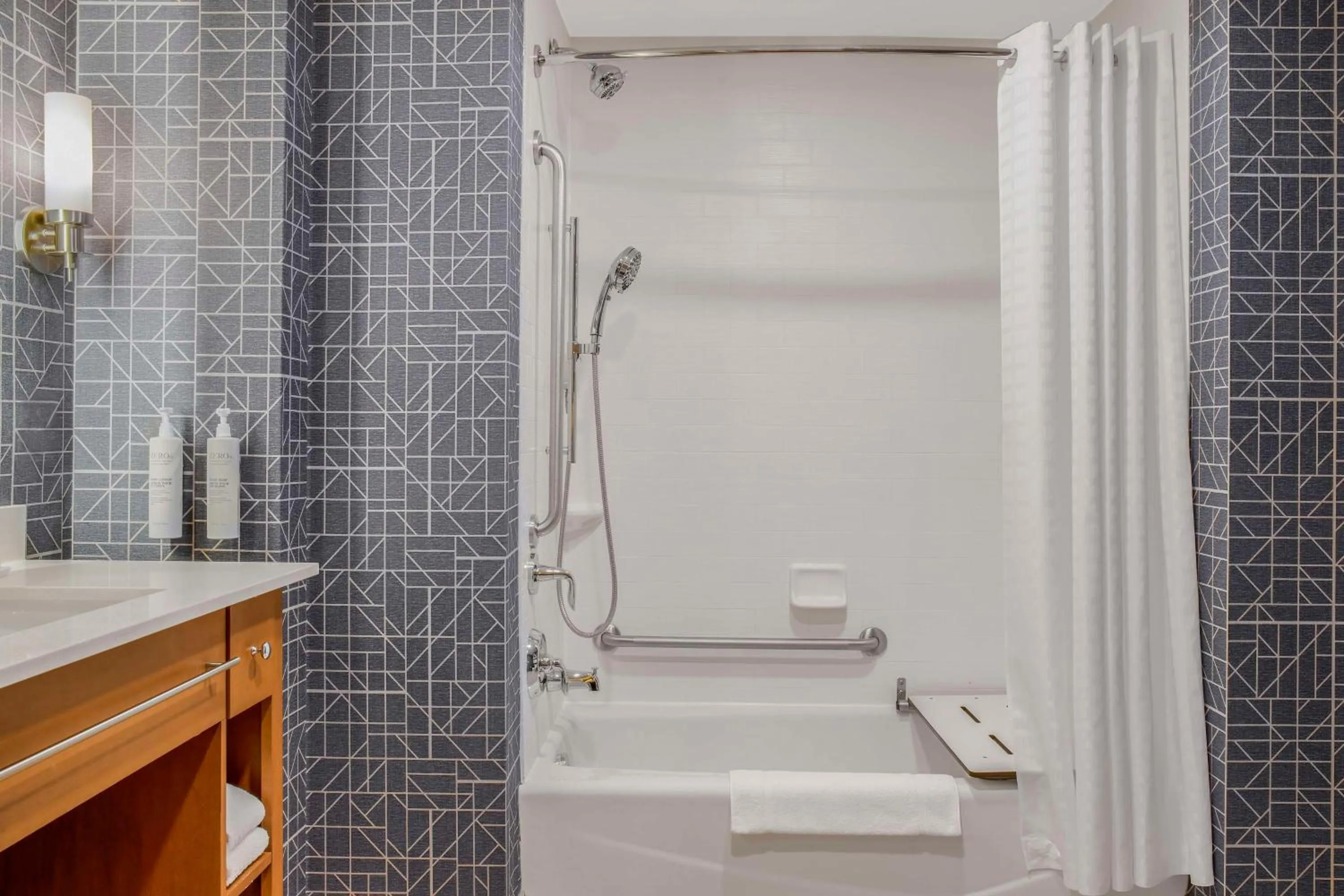 Bathroom in Homewood Suites by Hilton Winnipeg Airport - Polo Park