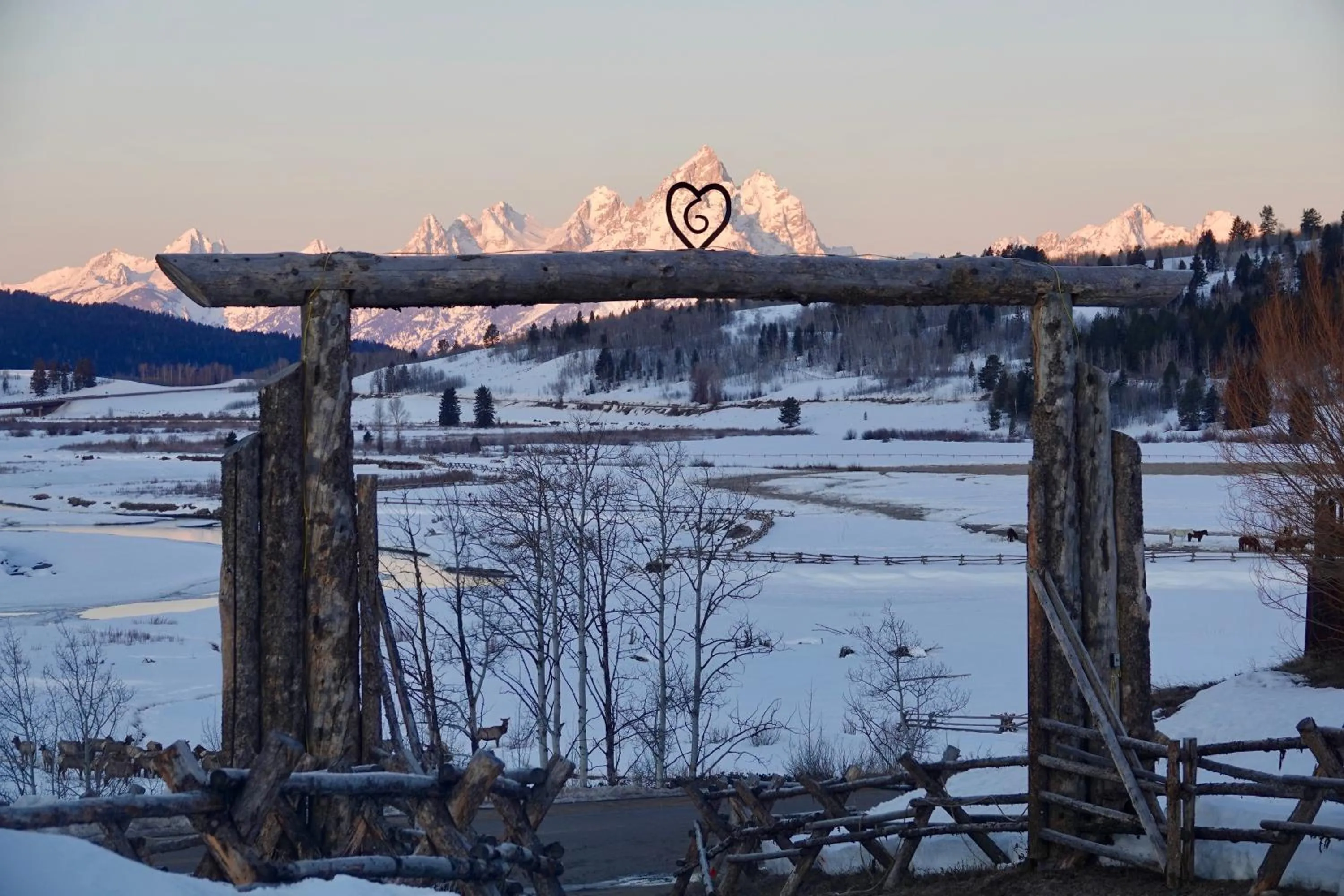 Natural landscape in Heart Six Ranch