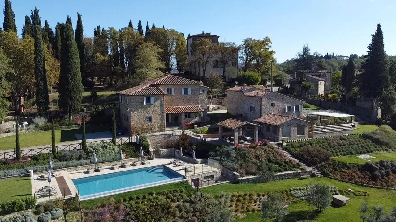 Bird's eye view in Chimera Tuscany Resort