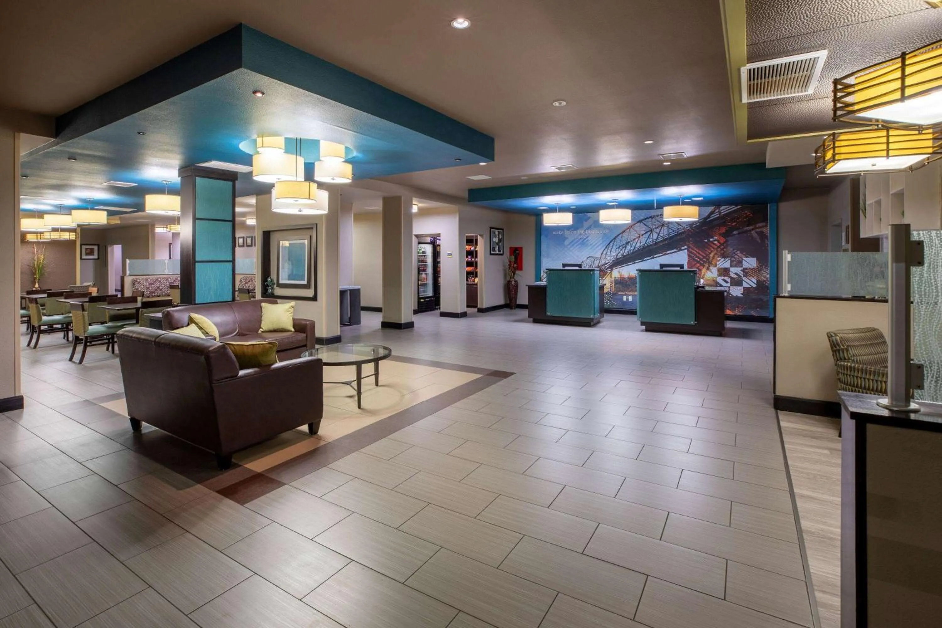 Lobby or reception in La Quinta Inn & Suites by Wyndham Durant