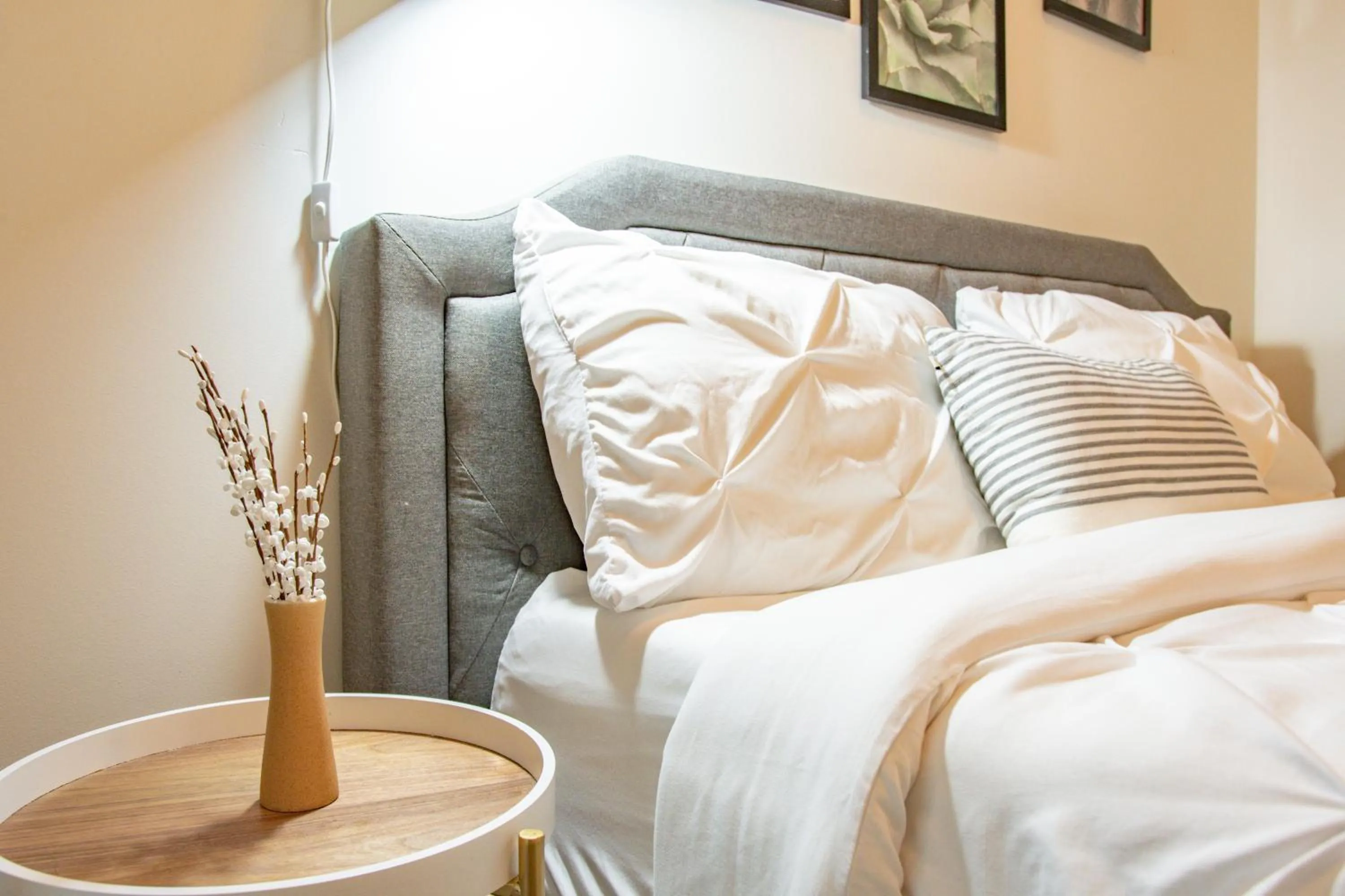 Bed in Convenient 2BR Suite in Prime Location with Gym Access & Optional Parking Near McCormick Place and Soldier Field