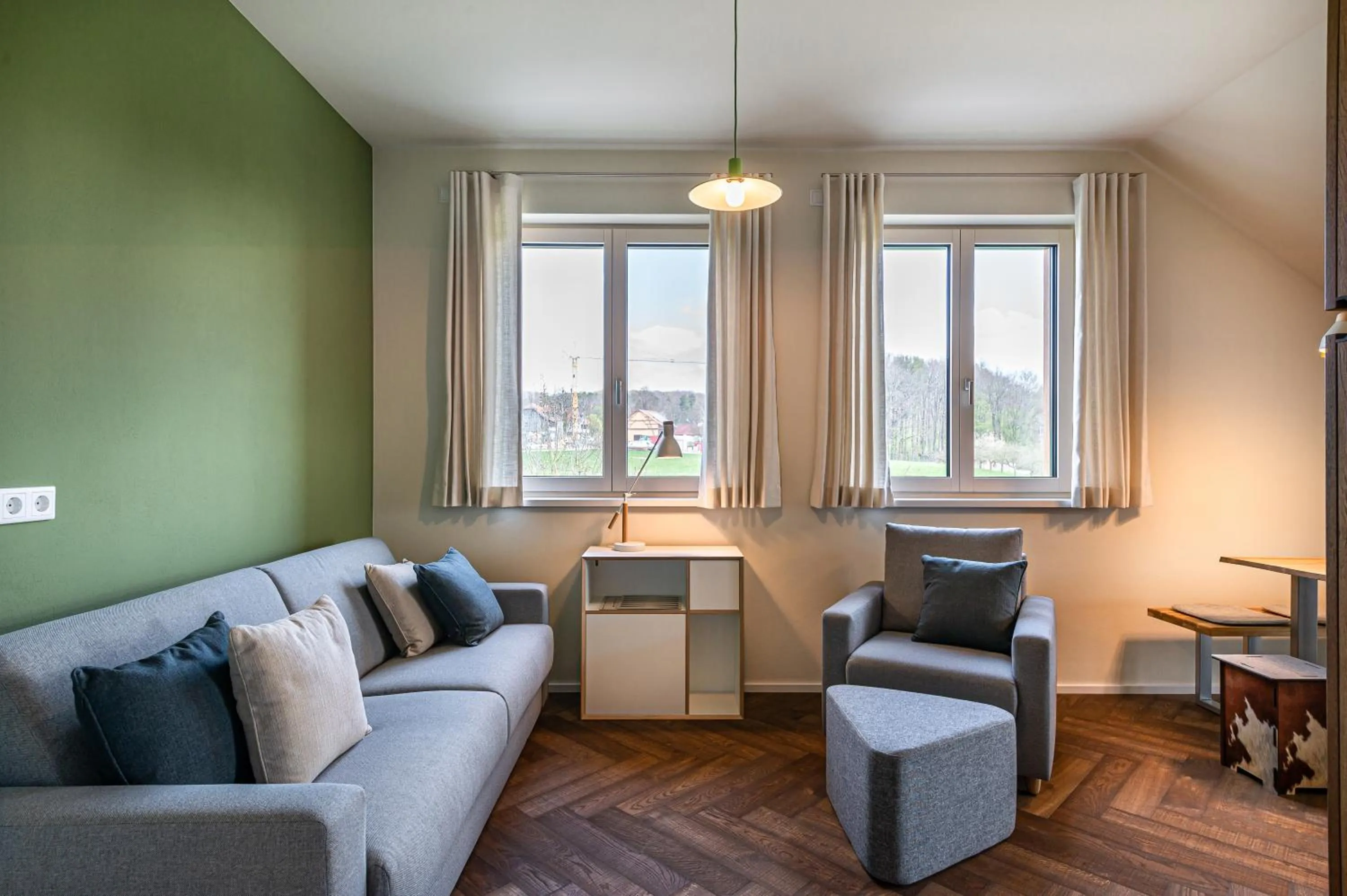 Seating area in LindenGut Bio Hotel & Bio Herberge