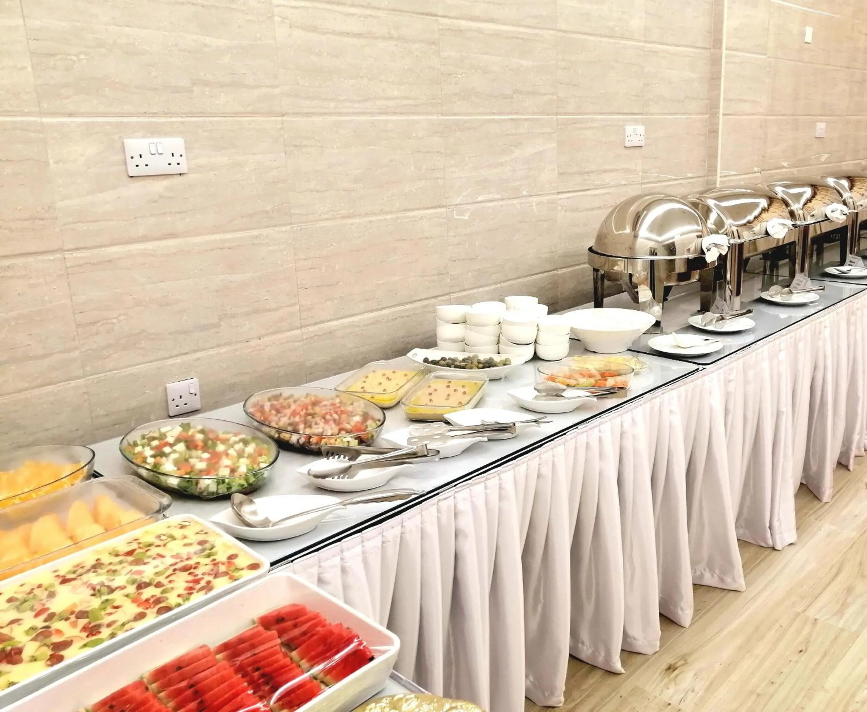 Buffet breakfast in Nizwa Hotel Apartments
