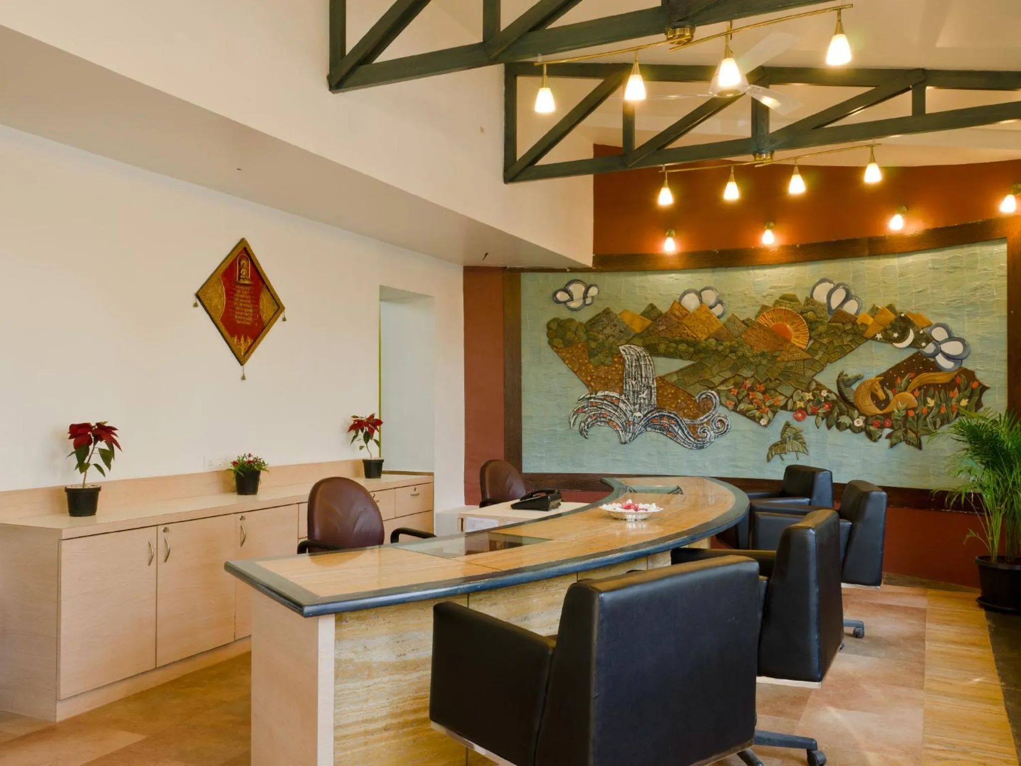 Lobby or reception in Club Mahindra Saj Mahabaleshwar