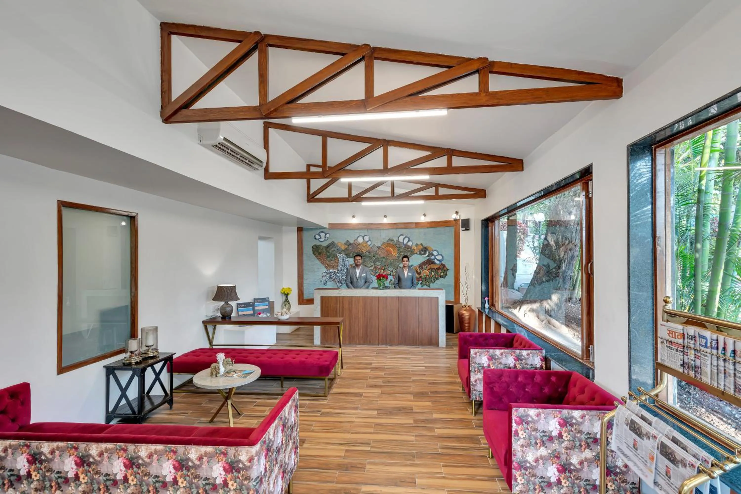 Lobby or reception in Club Mahindra Saj Mahabaleshwar