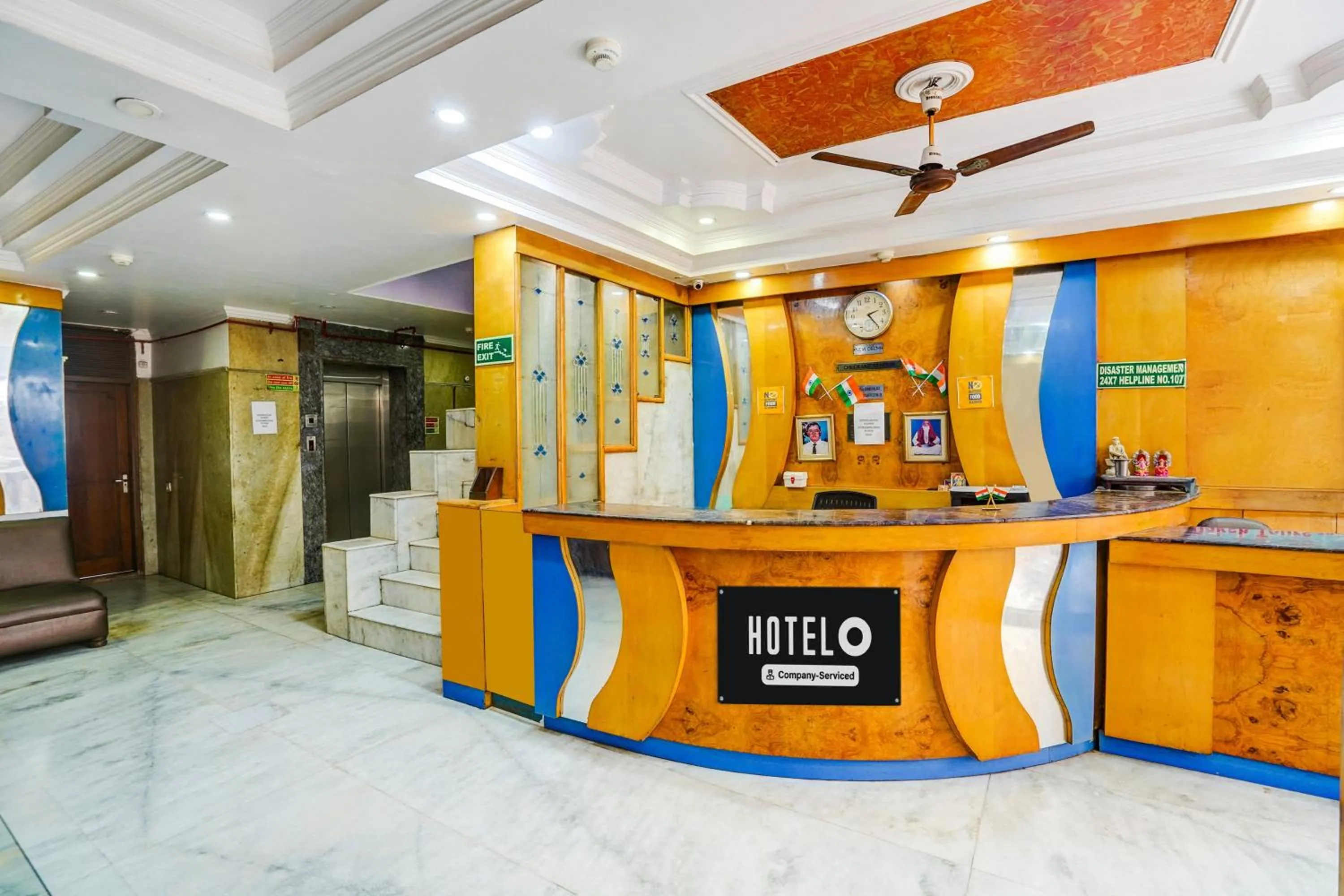 Lobby or reception in Super Hotel O Paharganj Near Railway Station Formerly Chand Palace