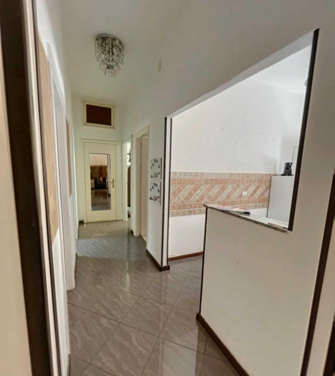 Kitchen or kitchenette in Casa al Porto