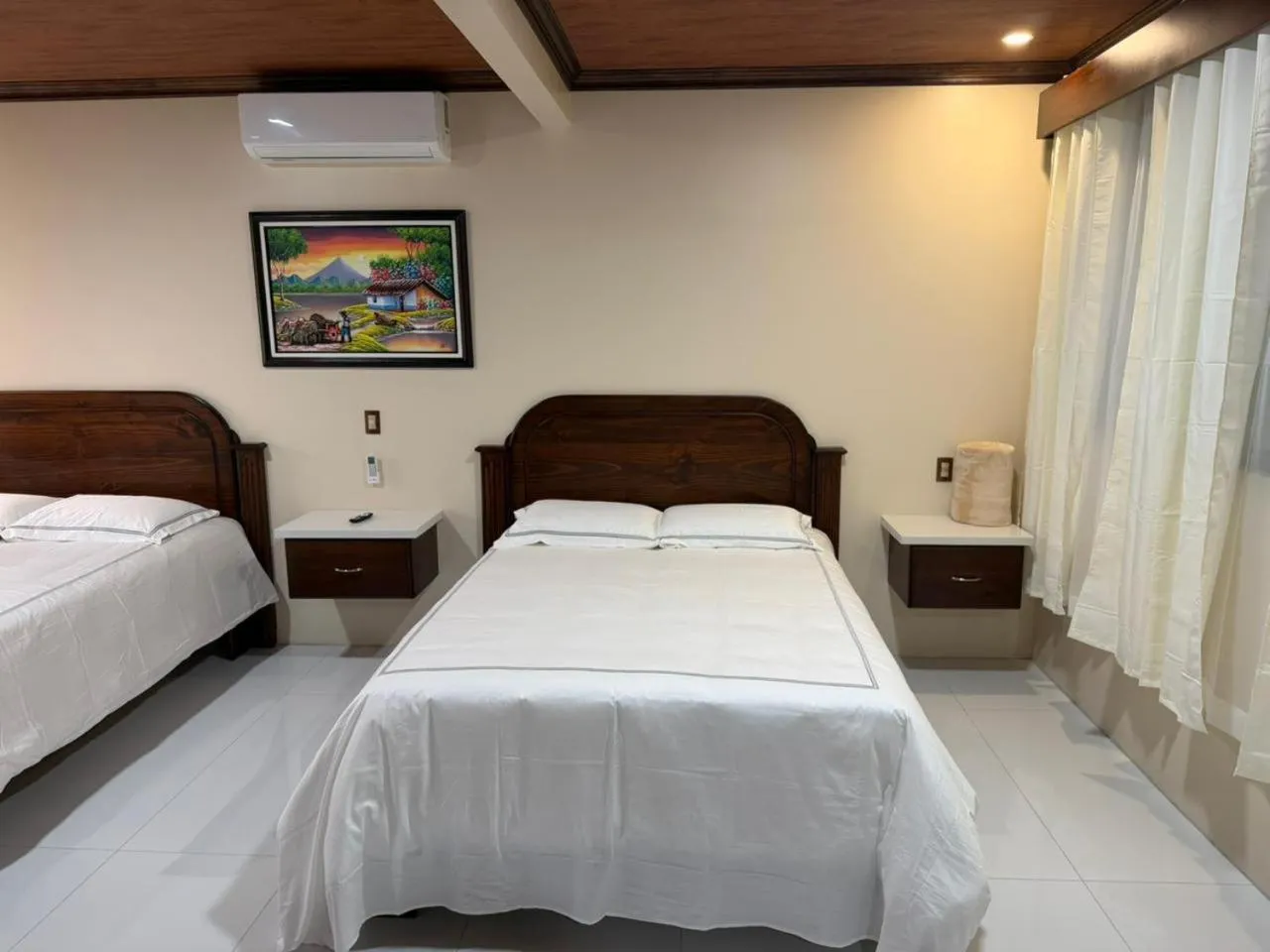 Bed in Orquideas Boutique Hotel