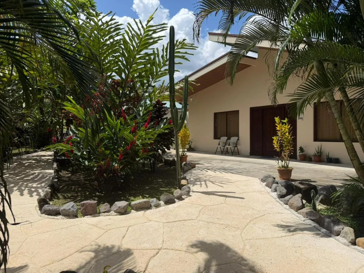 Garden view in Orquideas Boutique Hotel