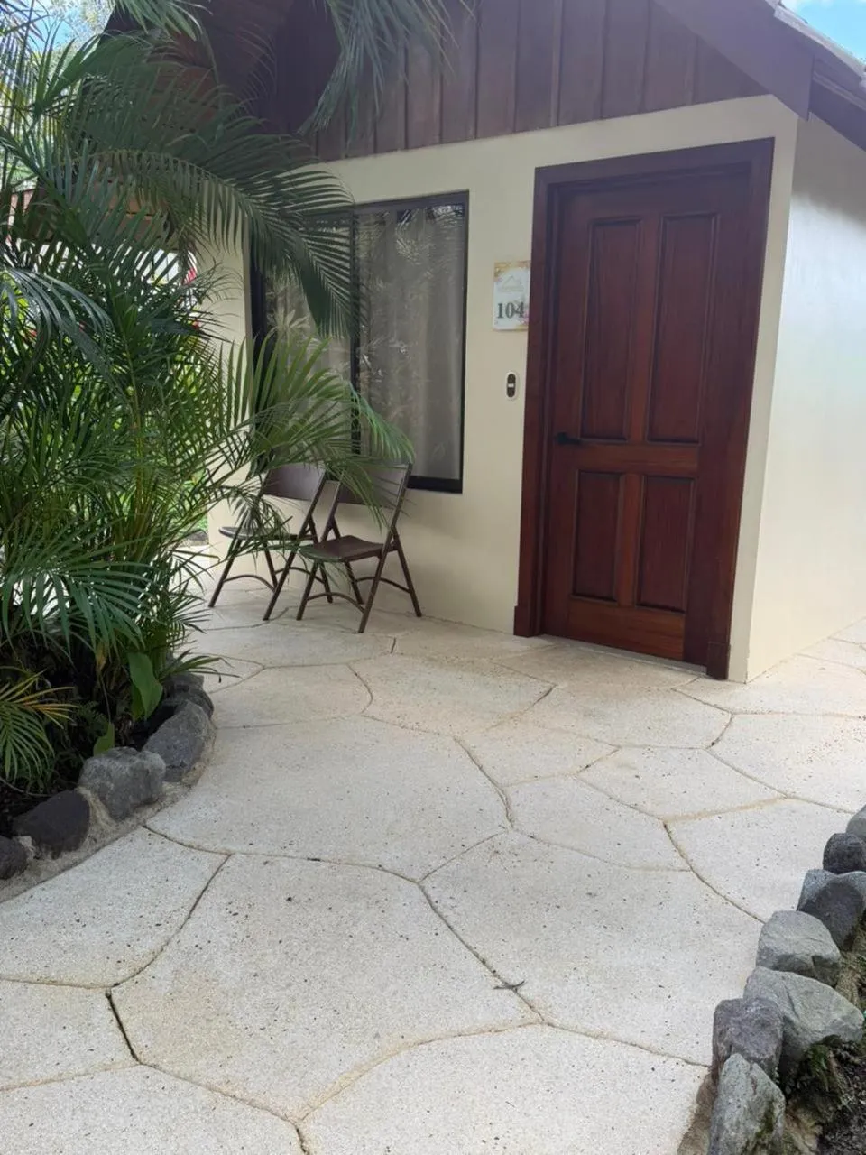 Garden view in Orquideas Boutique Hotel