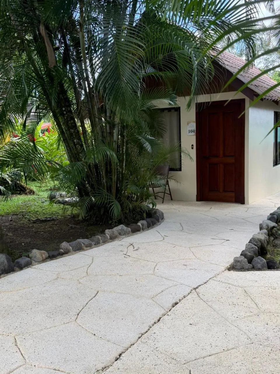 Garden view in Orquideas Boutique Hotel