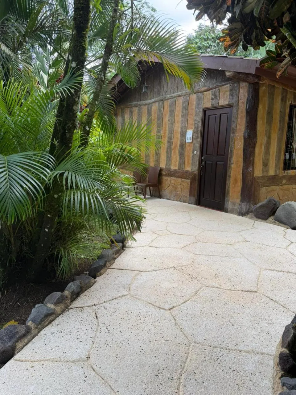 Garden view in Orquideas Boutique Hotel