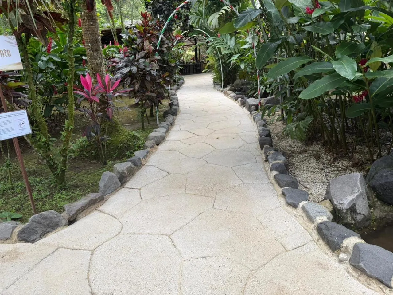 Garden in Orquideas Boutique Hotel