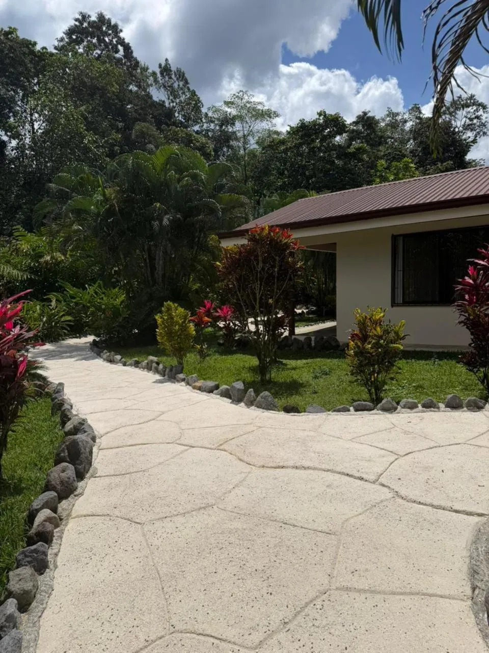 Garden view in Orquideas Boutique Hotel
