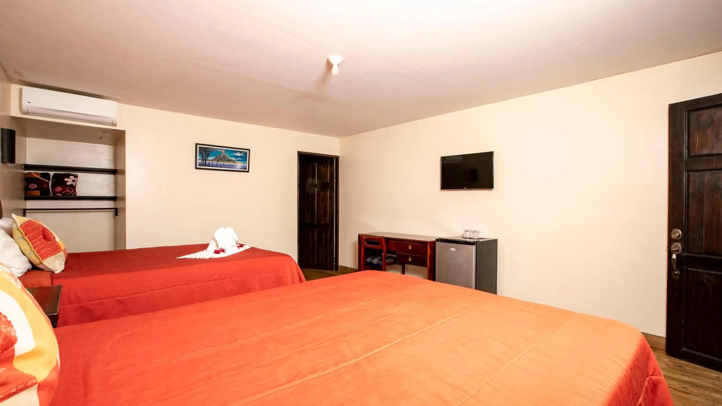 Bed in Orquideas Boutique Hotel