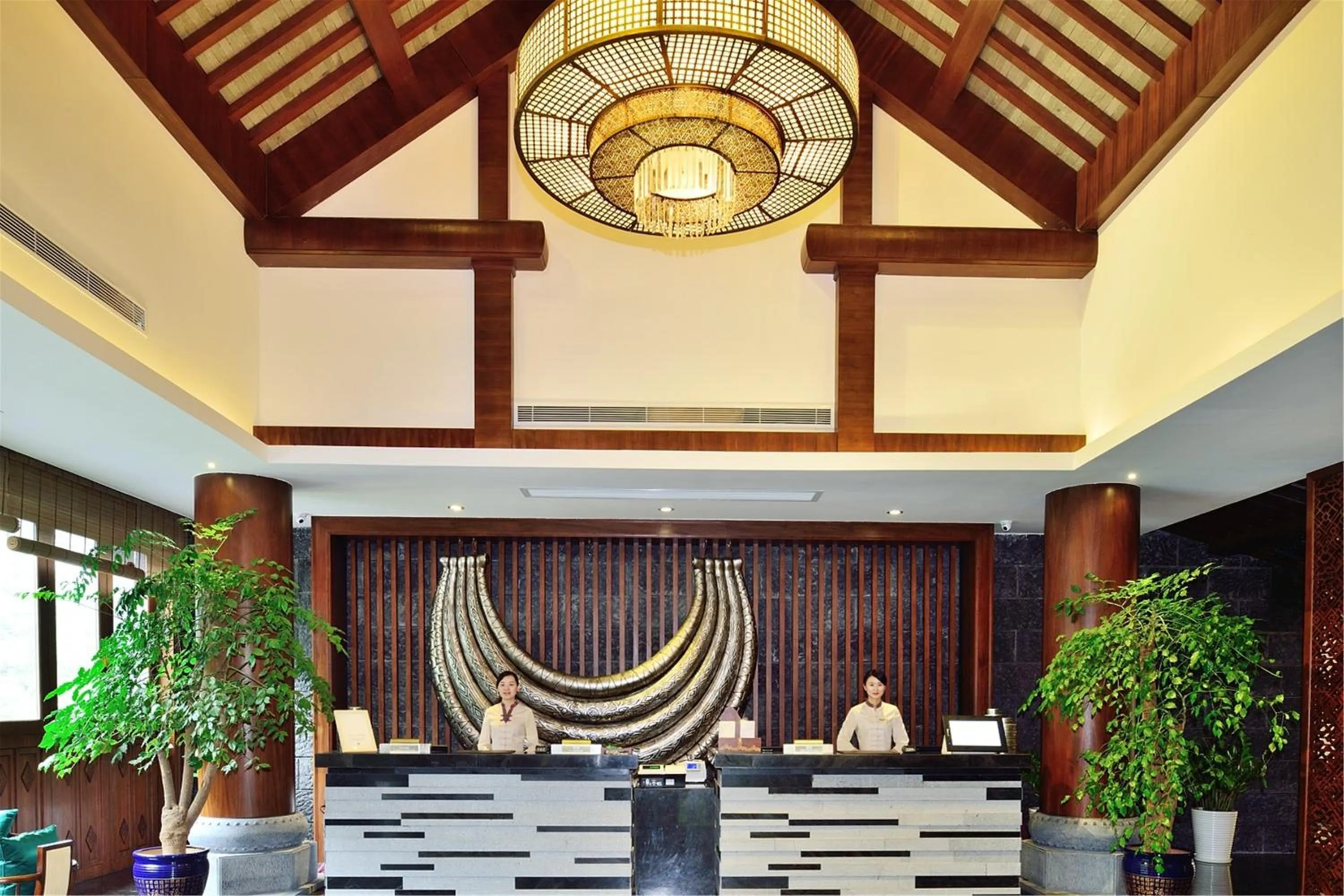 Lobby or reception in Harmona Resort & Spa Zhangjiajie