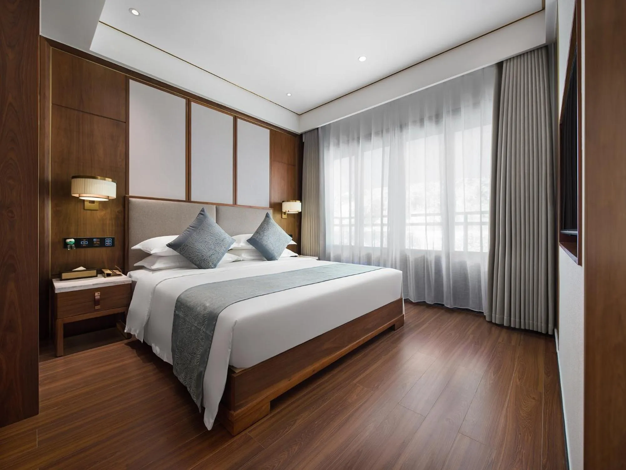 Bed in Harmona Resort & Spa Zhangjiajie