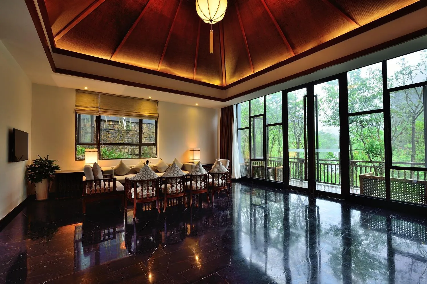 Seating area in Harmona Resort & Spa Zhangjiajie