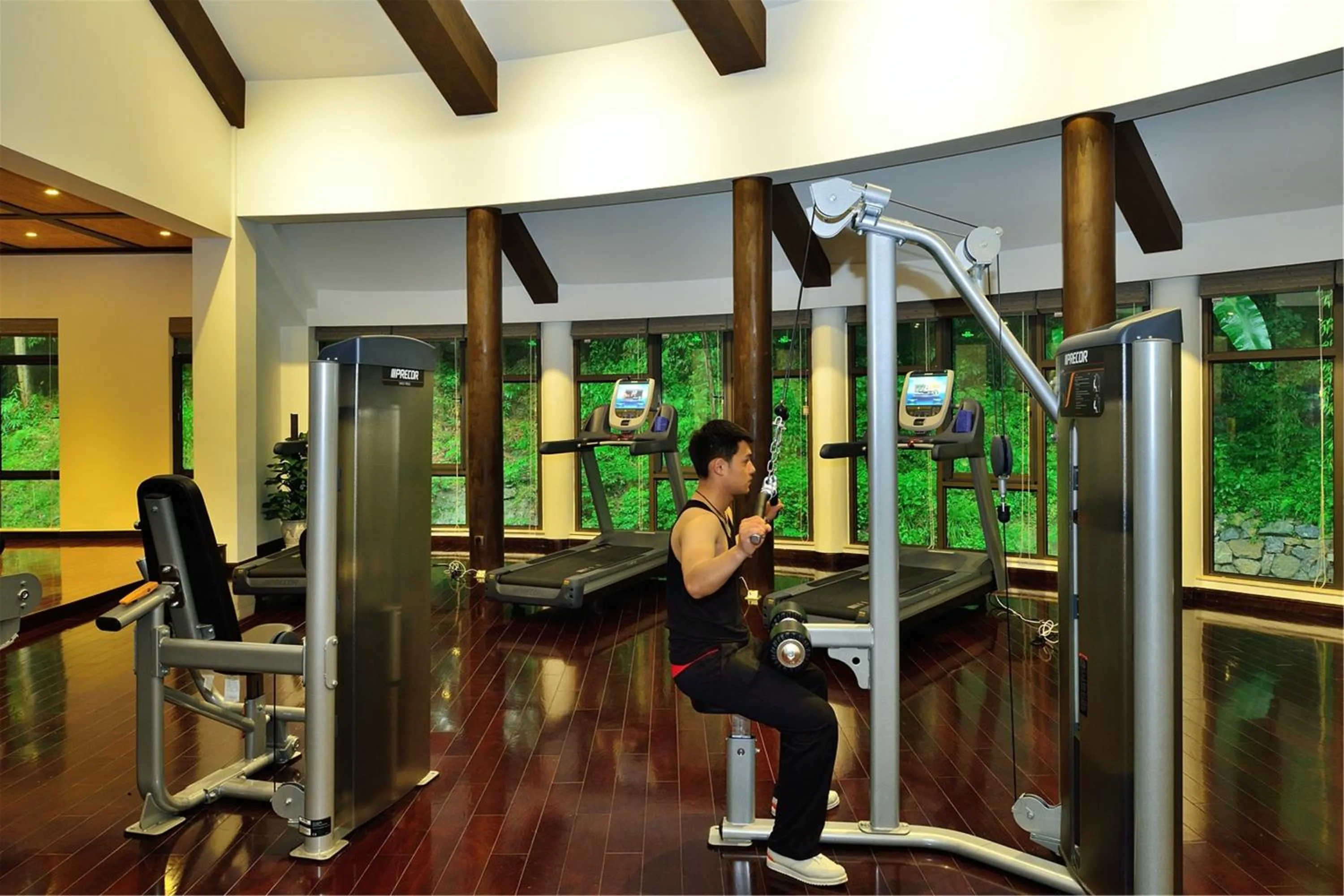 Fitness centre/facilities in Harmona Resort & Spa Zhangjiajie