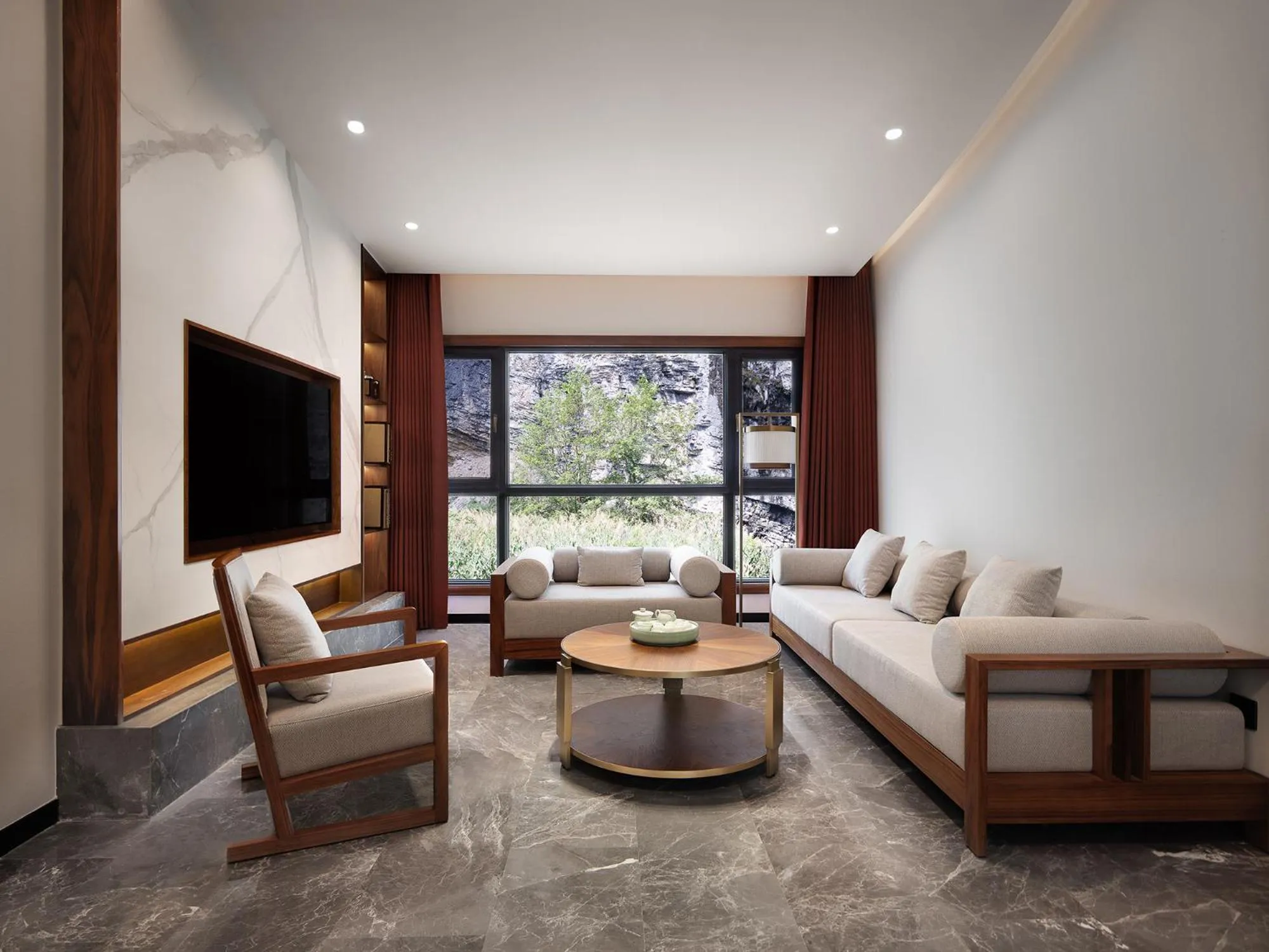 Three Bedroom Villa with Garden View in Harmona Resort & Spa Zhangjiajie