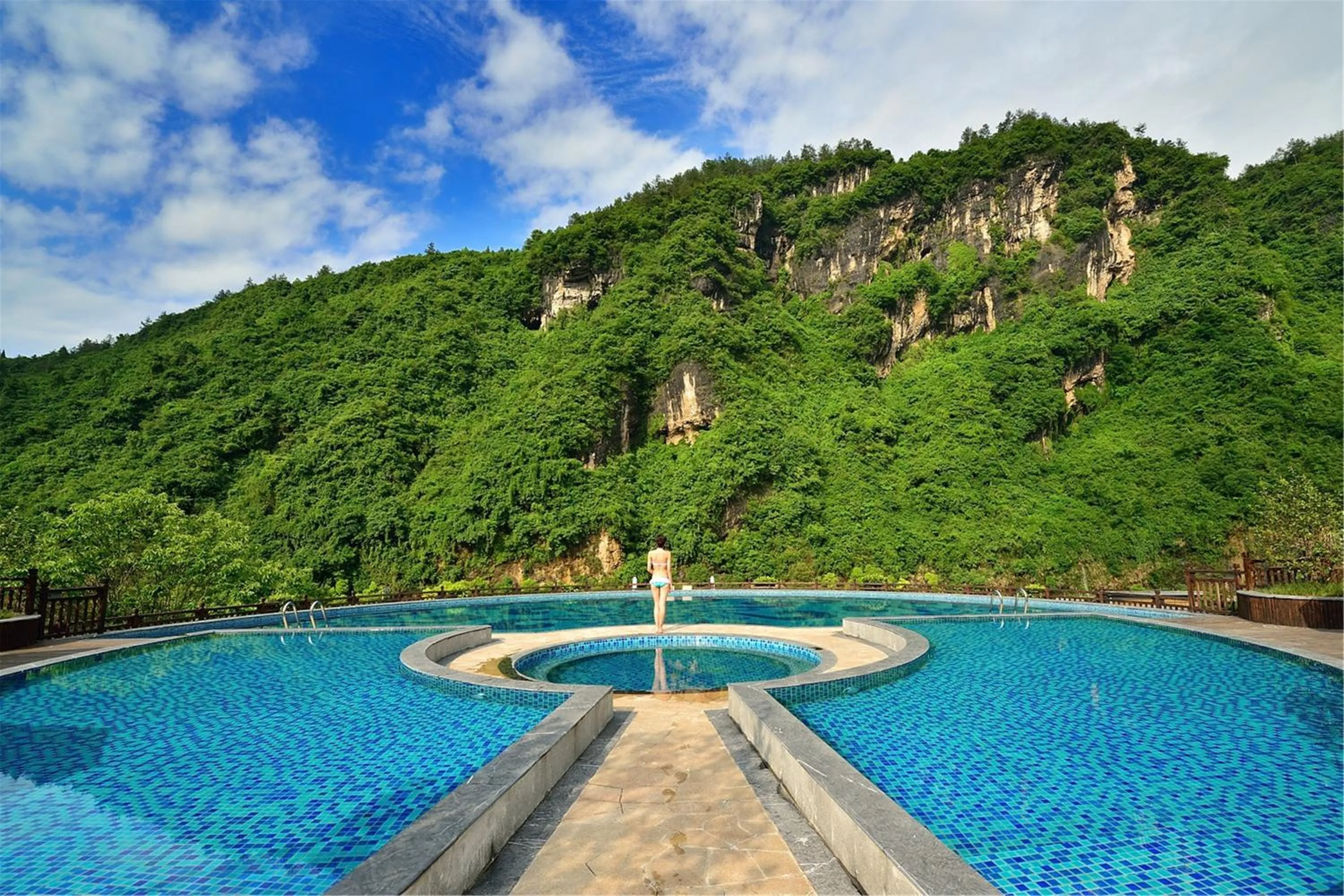 Pool view in Harmona Resort & Spa Zhangjiajie