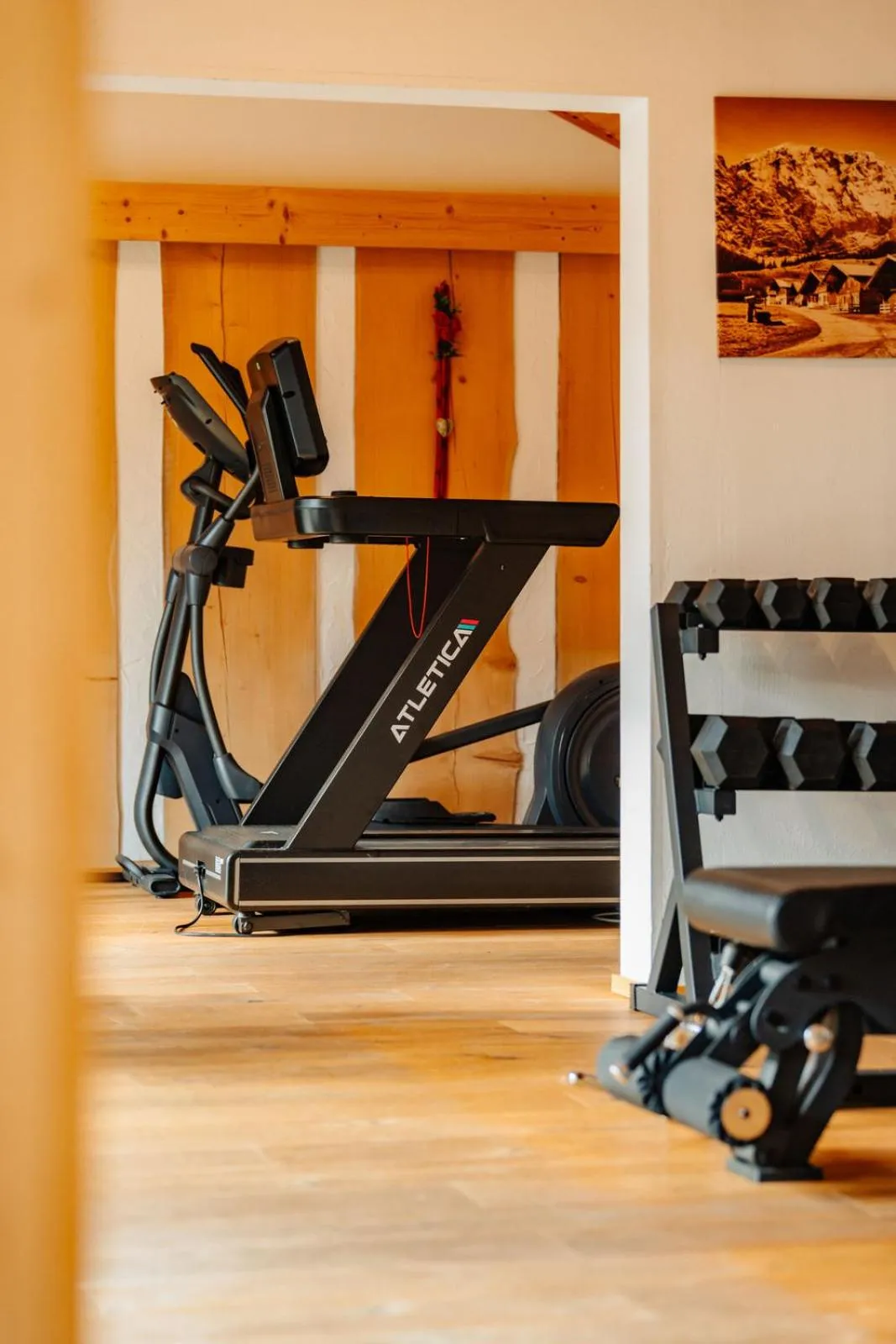 Fitness centre/facilities in Hotel Rupertihof