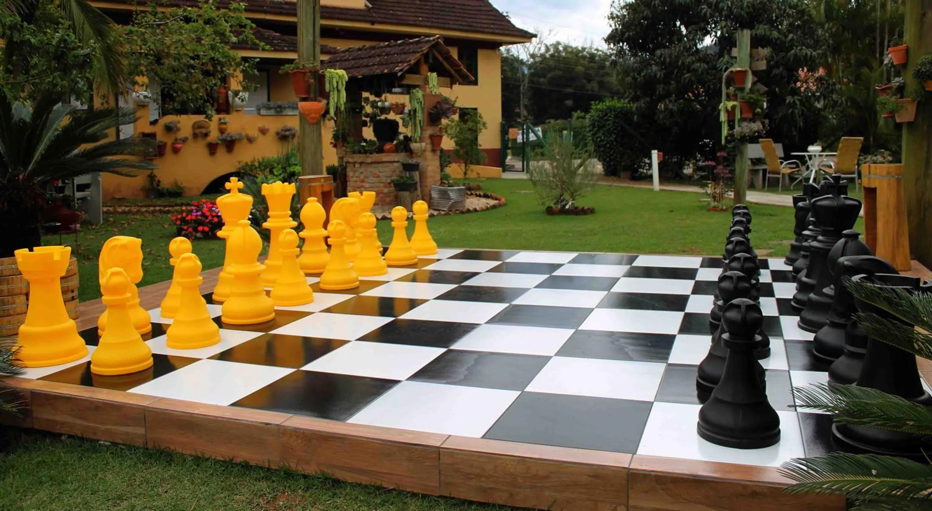 Garden in Pousada Portal do Vigolo