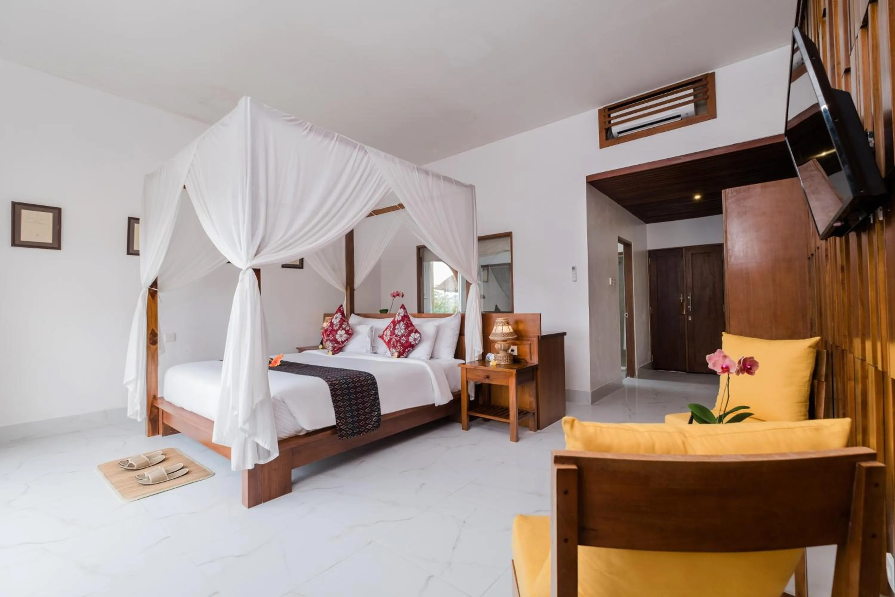 Bedroom, Bed in Alam Puisi Villa Ubud