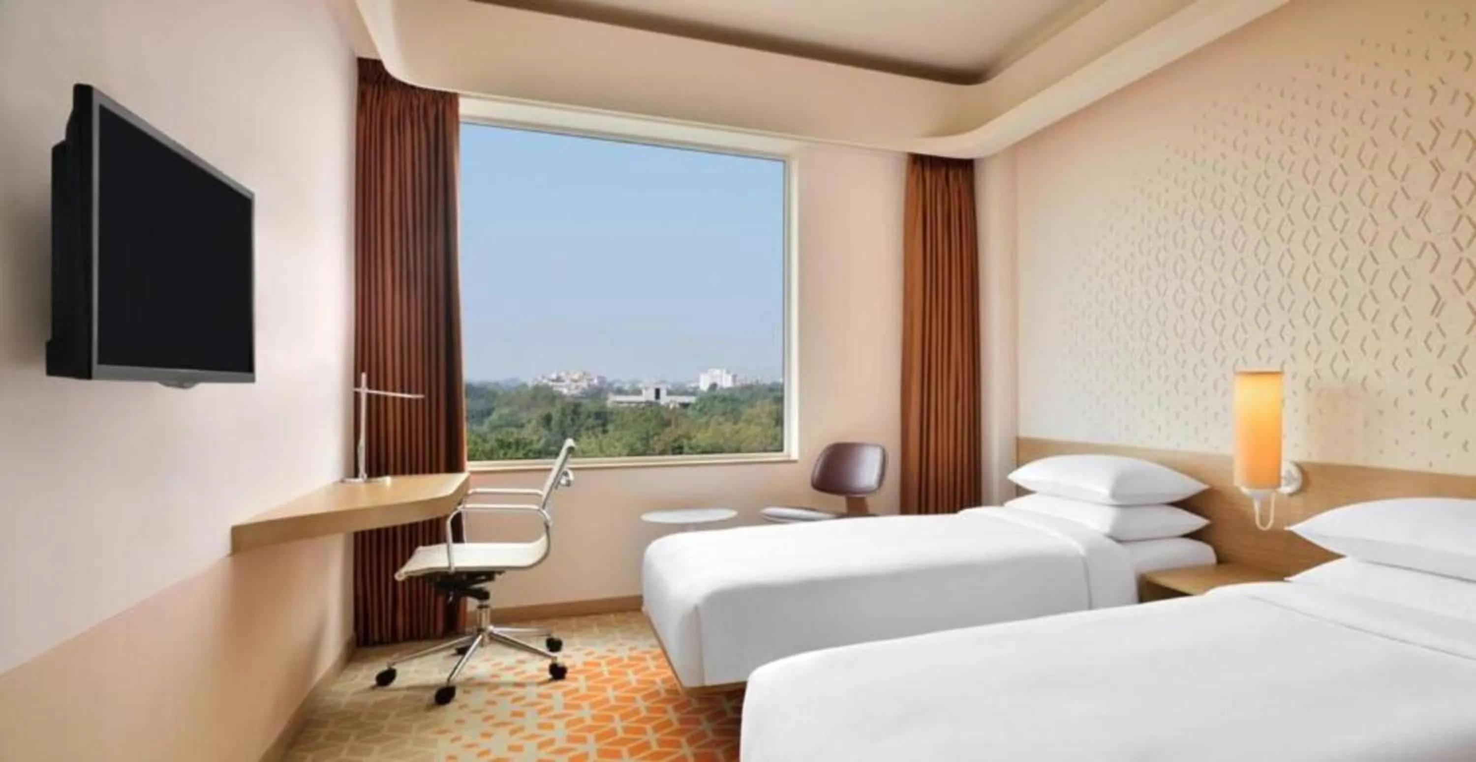 Bedroom, Bed in Fairfield by Marriott Chennai Mahindra World City