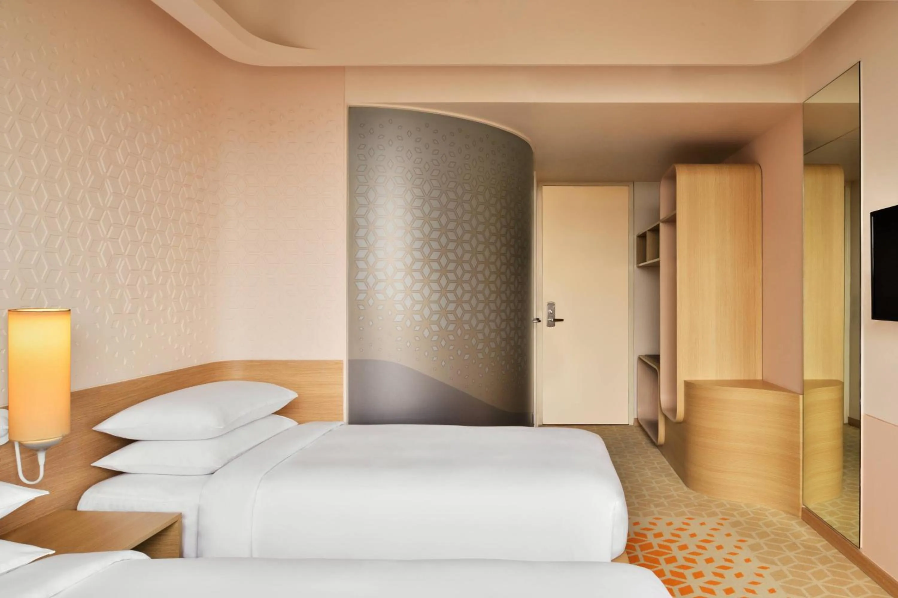 Bedroom, Bed in Fairfield by Marriott Chennai Mahindra World City