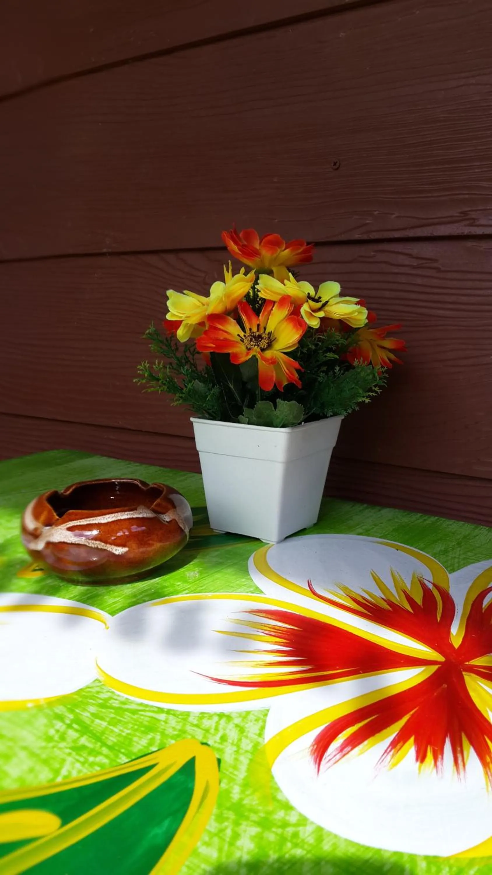 Balcony/Terrace in Les Fleurs House