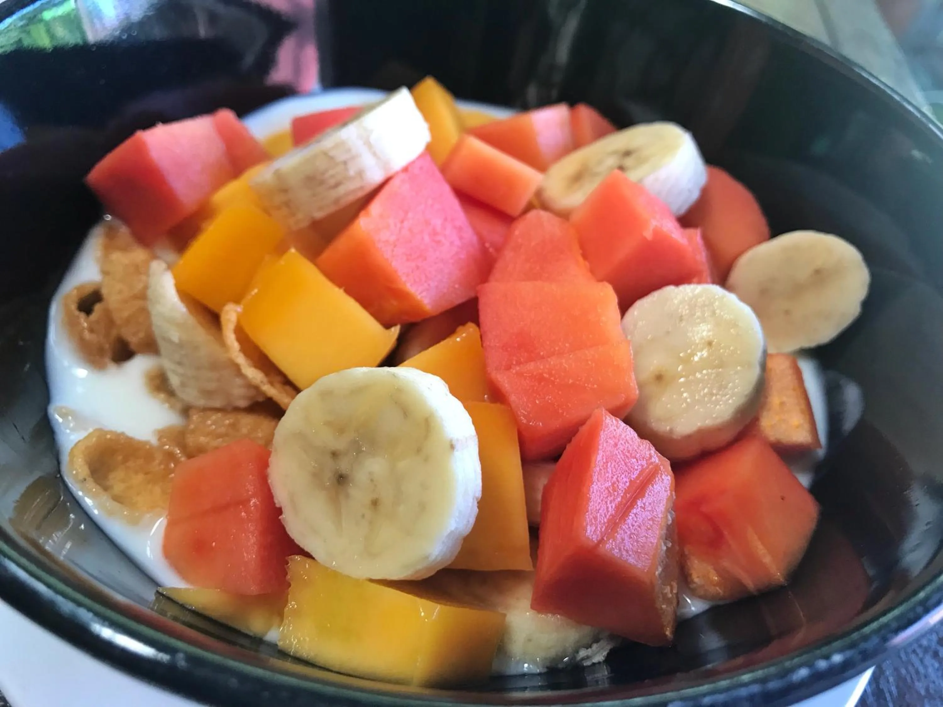 Breakfast in Les Fleurs House