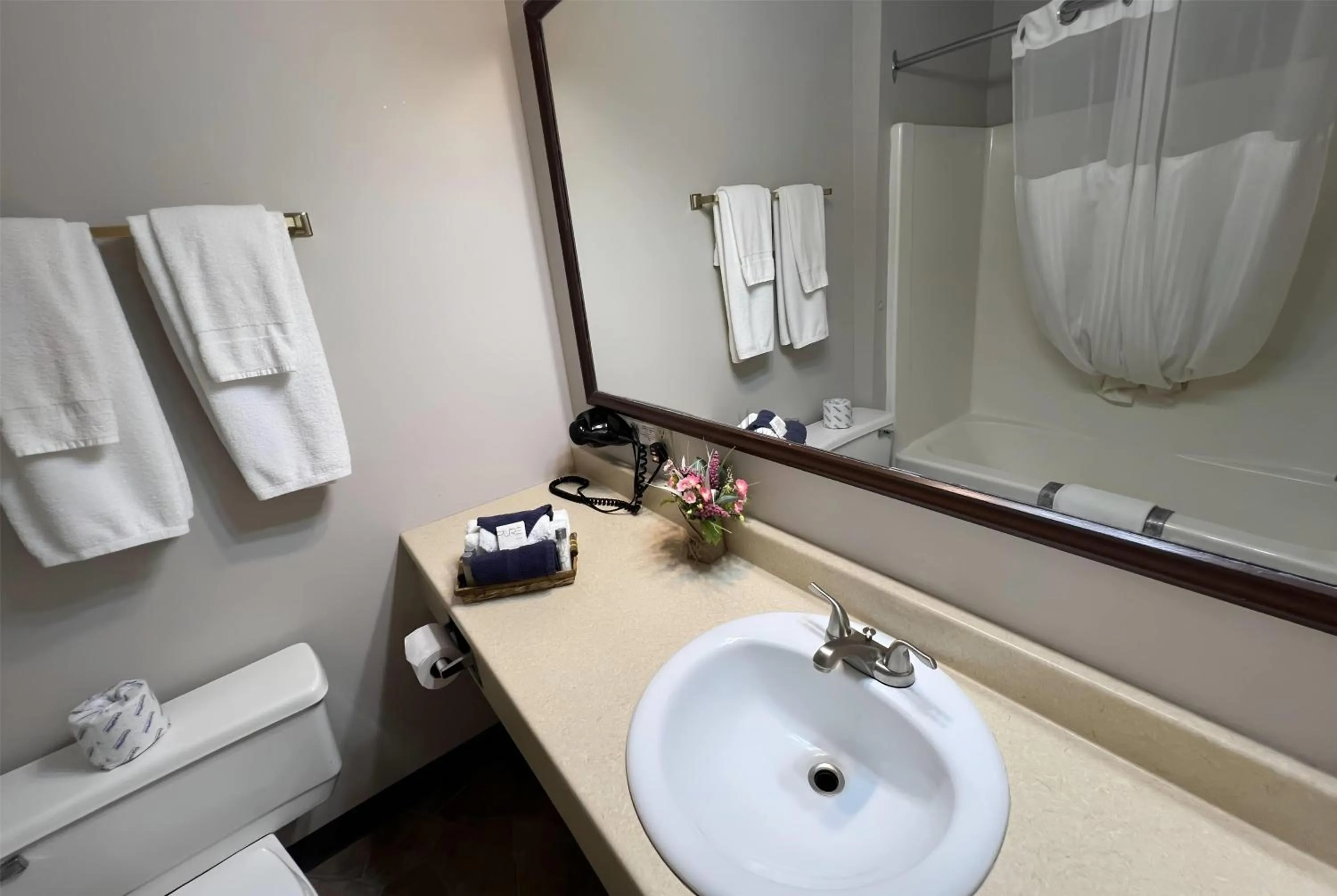 Bathroom in Ramada by Wyndham Florenceville